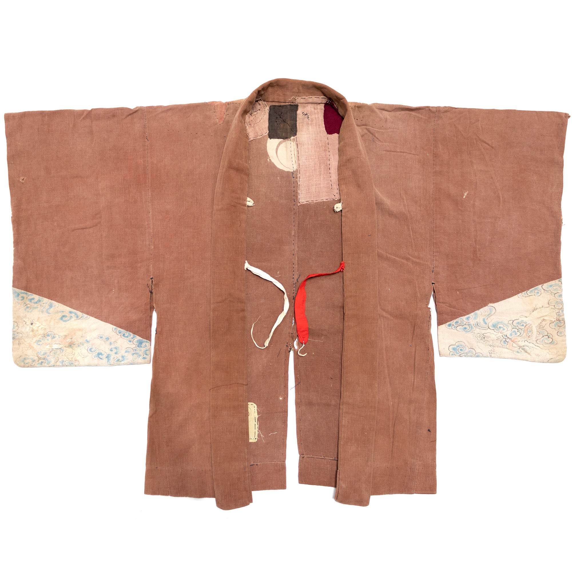 Matsuri Festival Coat with Dragon Details