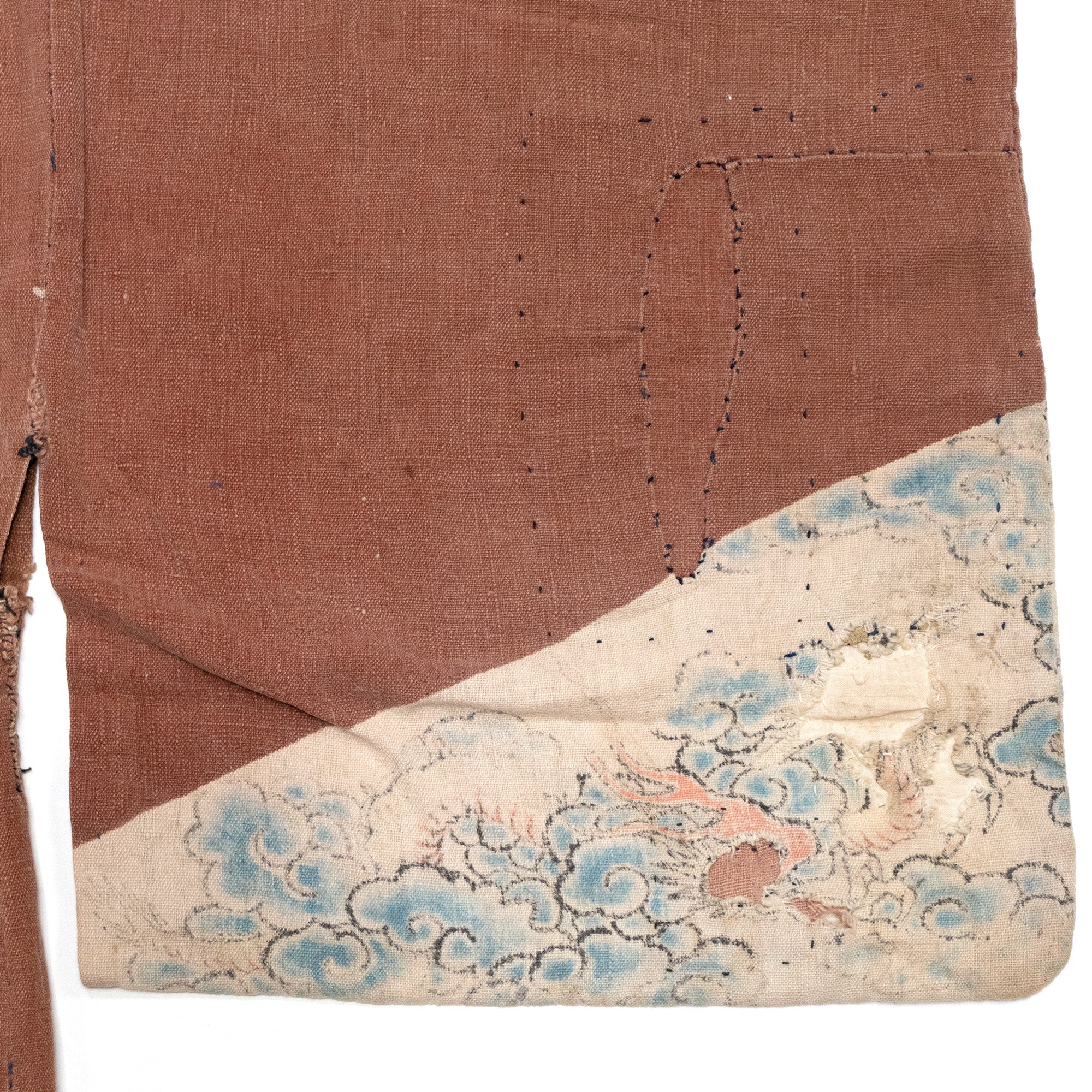 Matsuri Festival Coat with Dragon Details