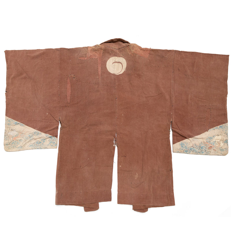 Matsuri Festival Coat with Dragon Details