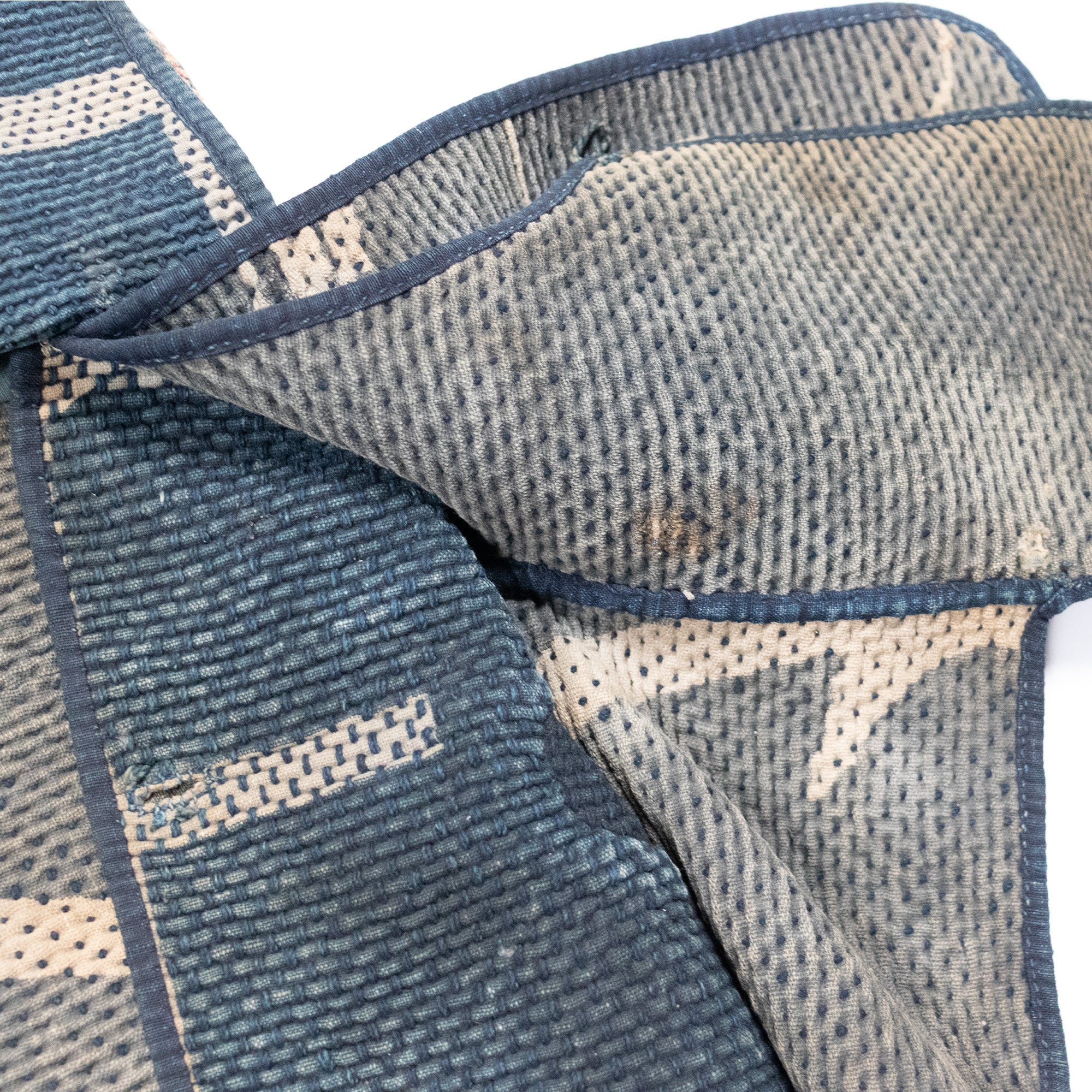 Sashiko Fireman's Patchwork Hat