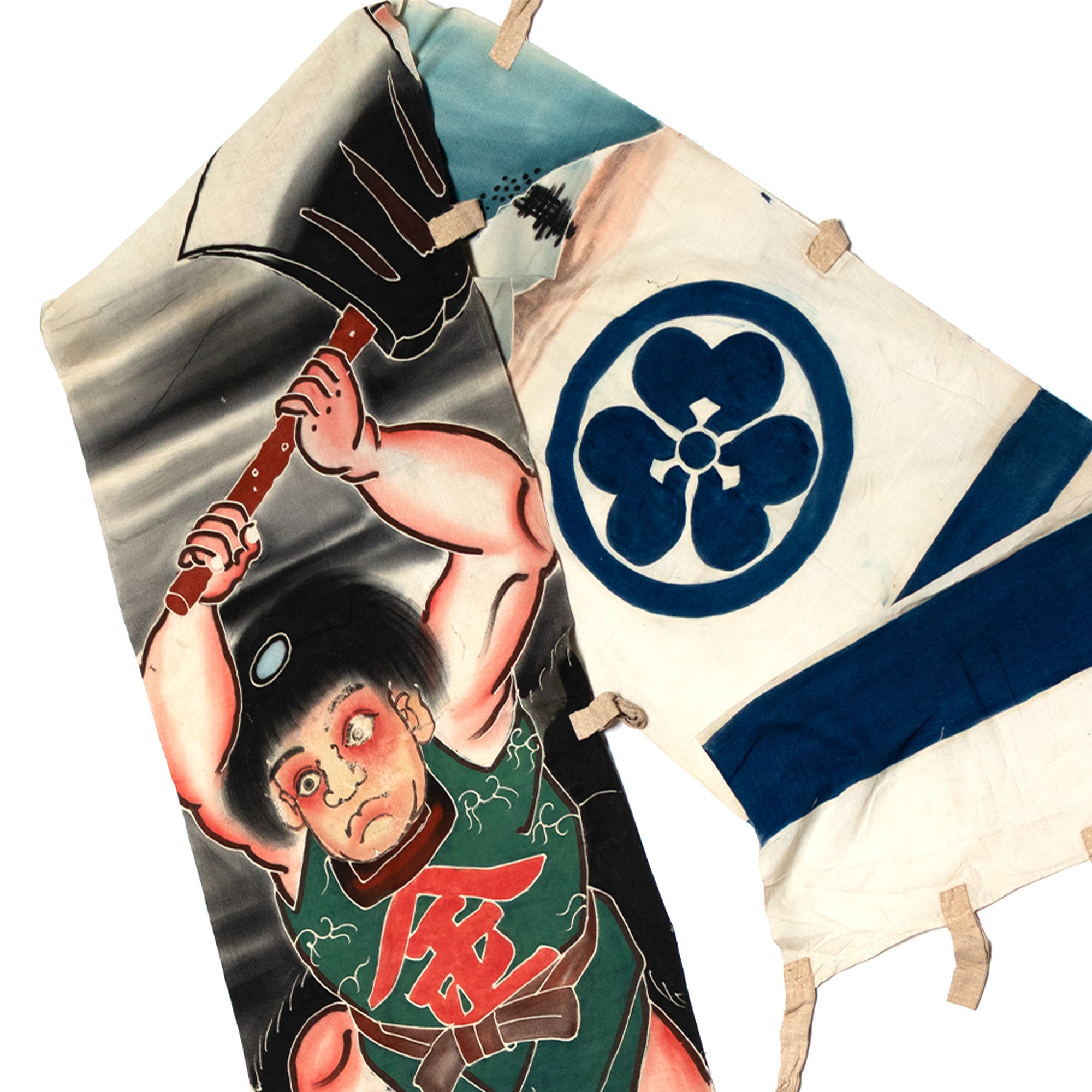 Kintaro & Bear Nobori - Boys Day Banner