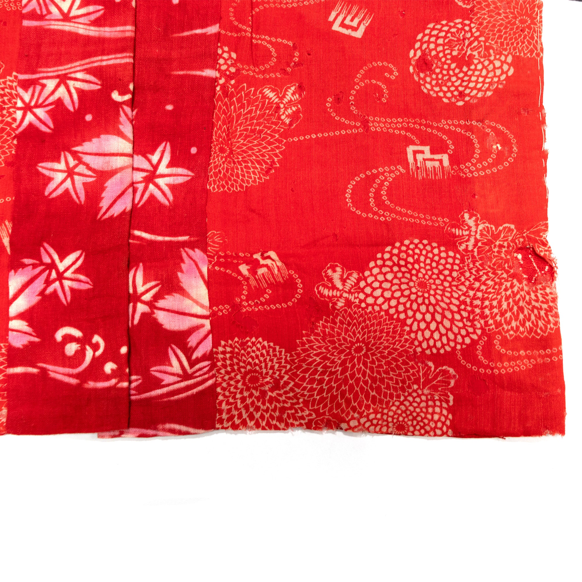 Yosegire Hanjuban with Katazome Silk