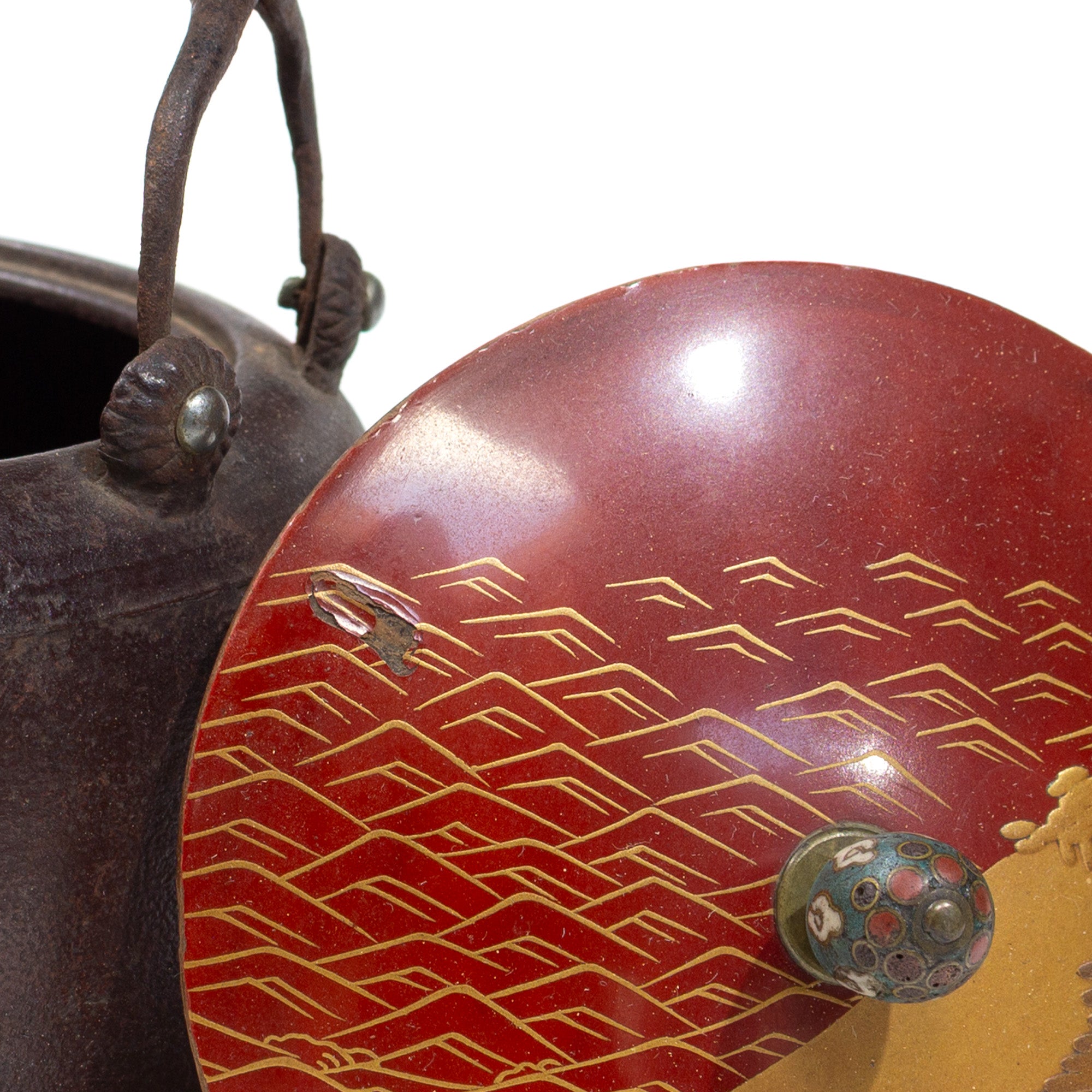 Chōshi | Sake Ewer Pair With Maki-e Lids