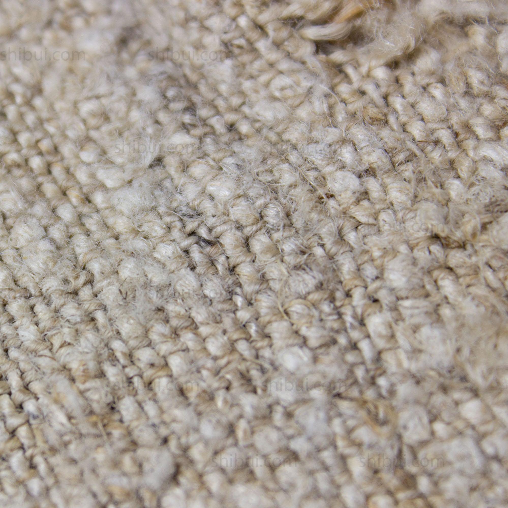 Fuji-fu Wisteria Fiber Noragi | Japanese Antique Kimono