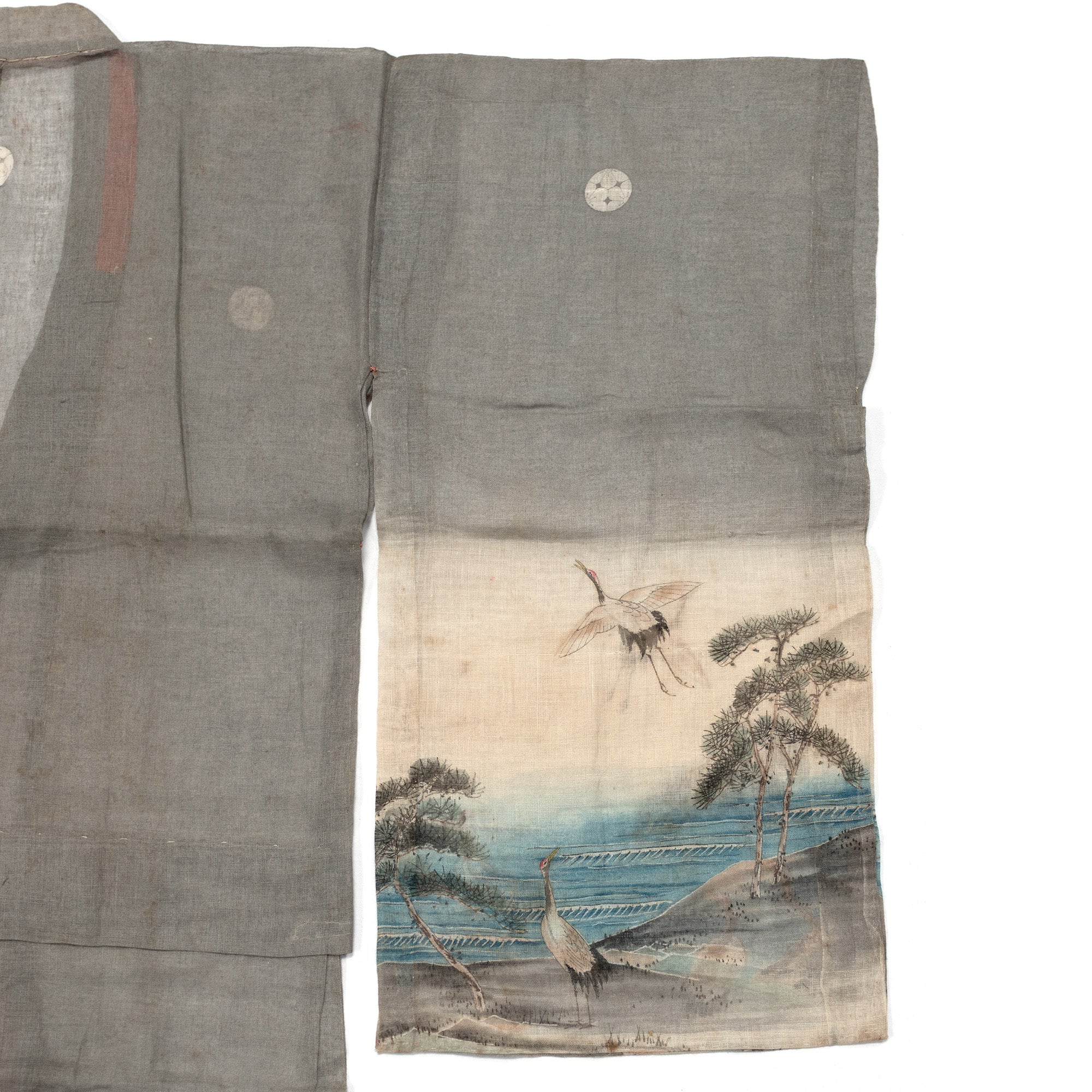 Meiji Era Girl's Summer Kimono
