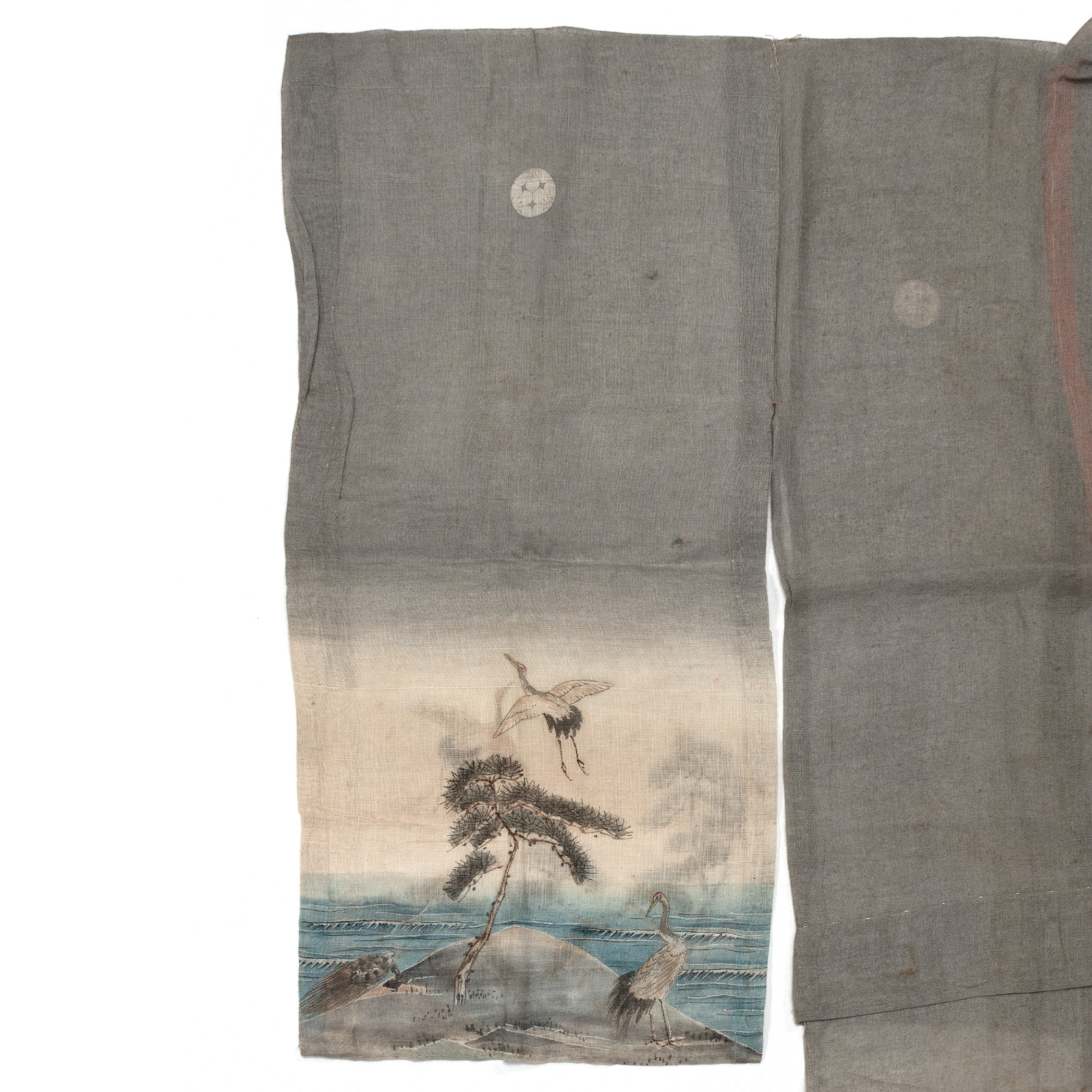 Meiji Era Girl's Summer Kimono