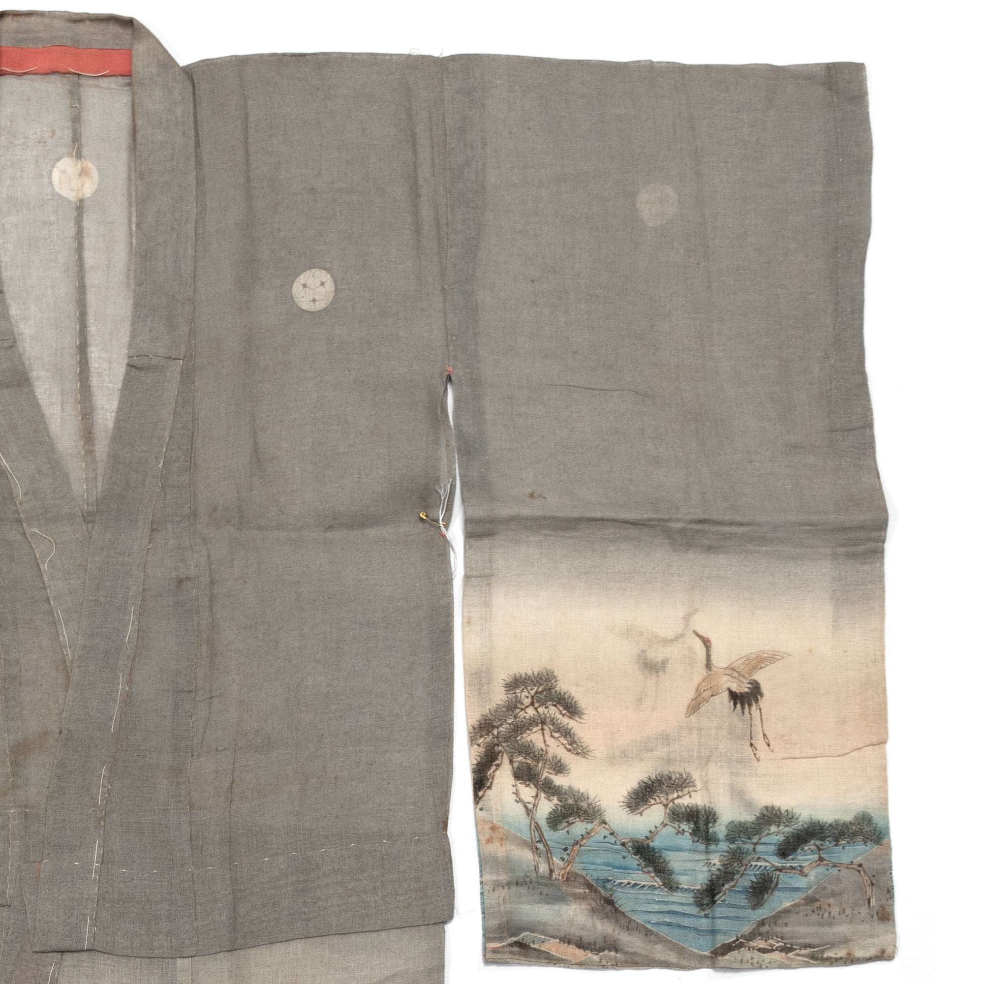 Meiji Era Girl's Summer Kimono
