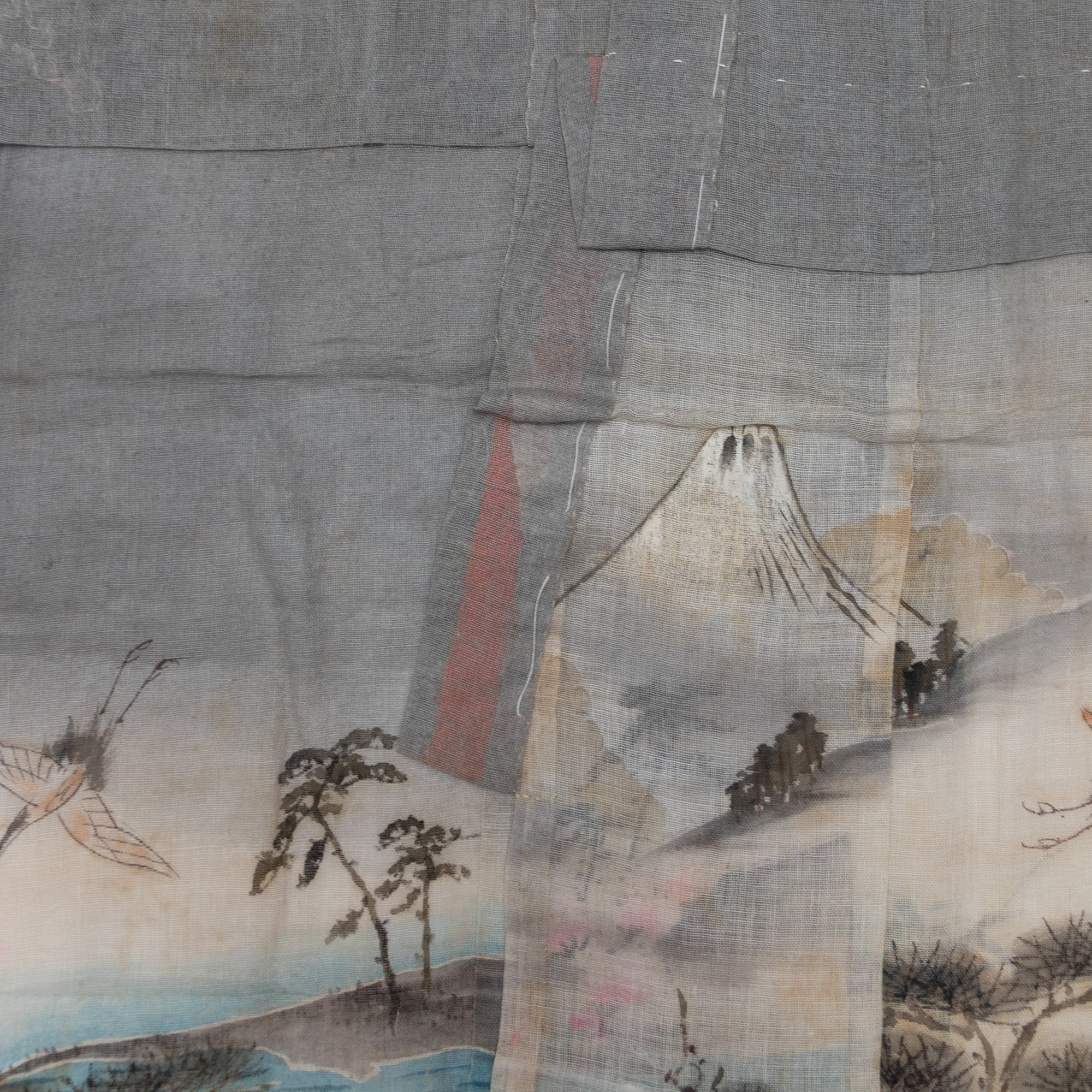Meiji Era Girl's Summer Kimono