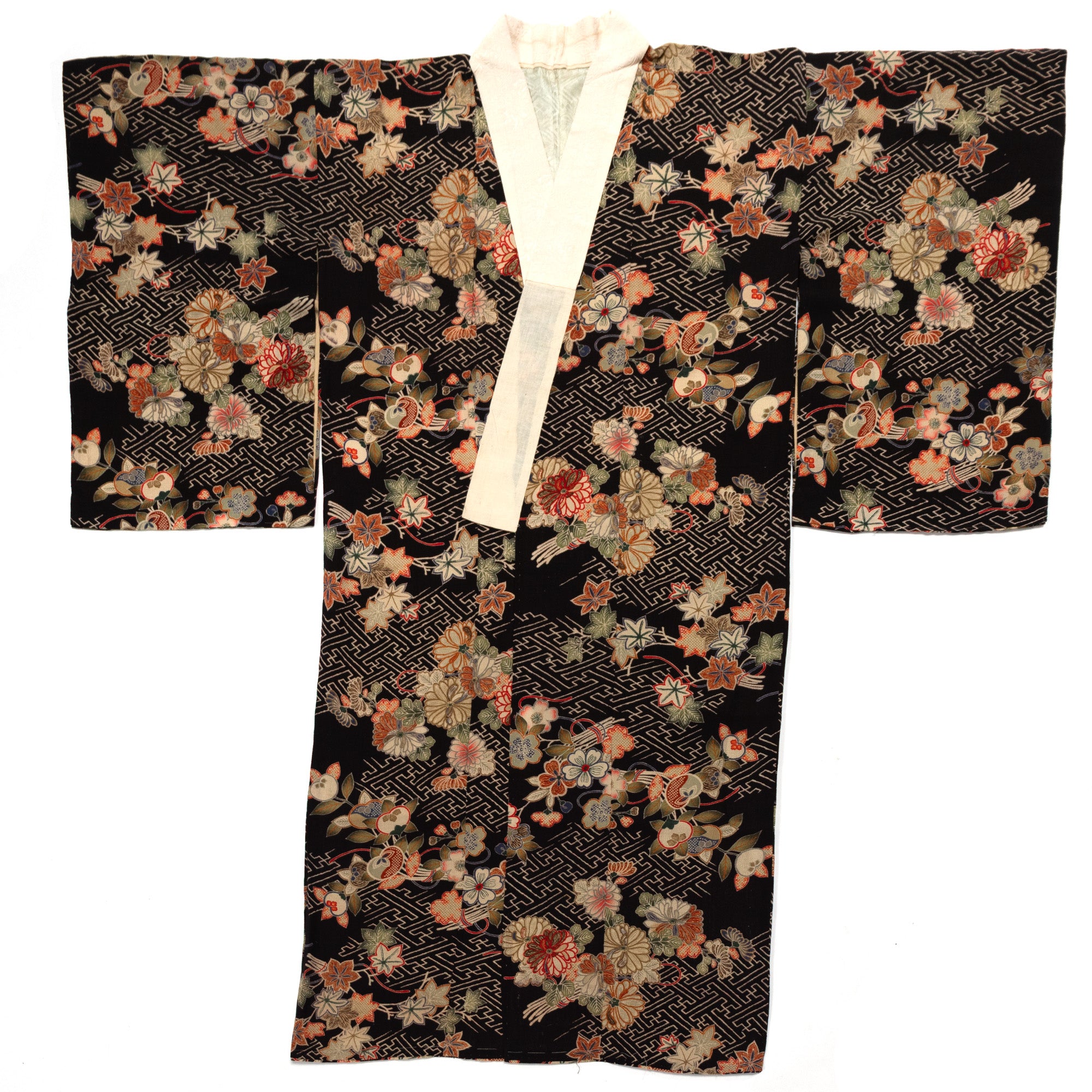 Chirimen Women's Juban | Taisho Era