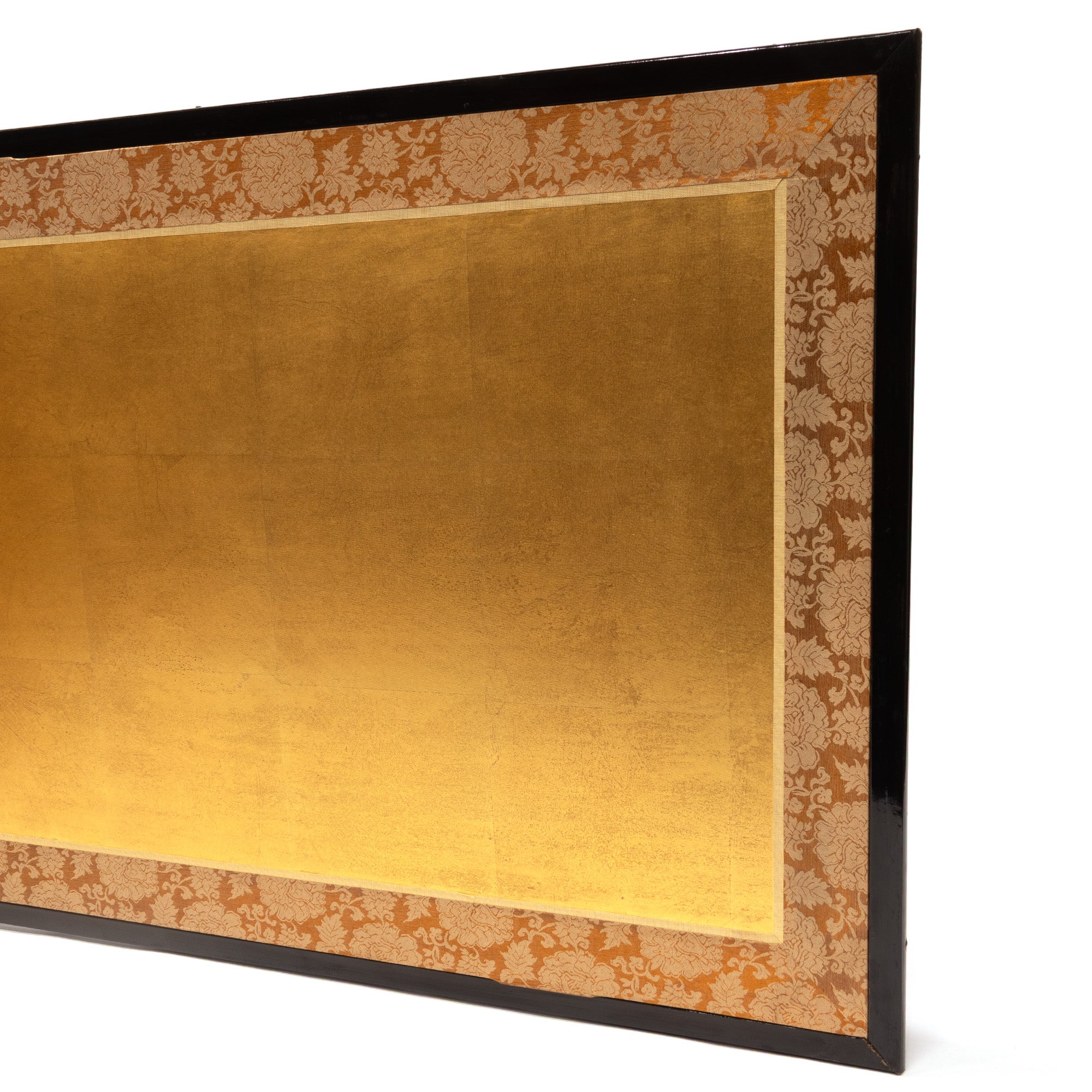 Gold Leaf Furosaki Byobu | Japanese Folding Screen Panel