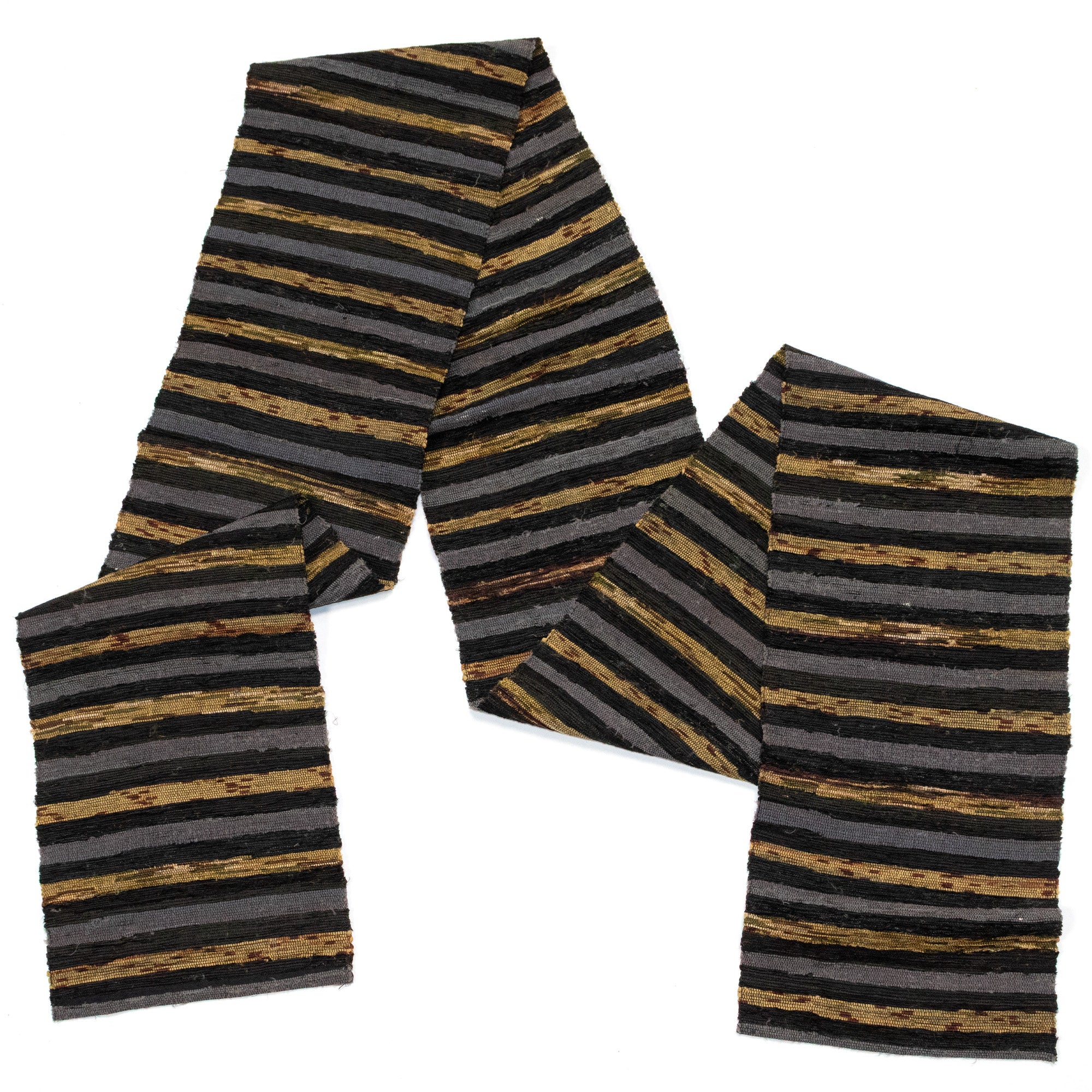 Sakiori Obi | Recycled Silk Upcycled Ragweave Belt