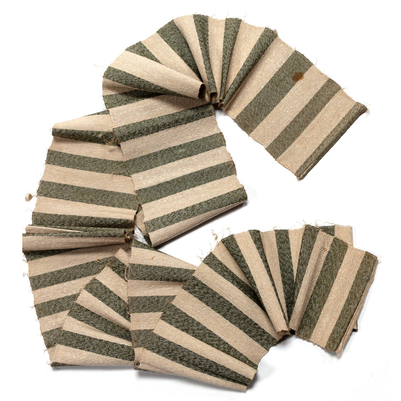 Sakiori Obi | Recycled Silk Upcycled Ragweave Belt