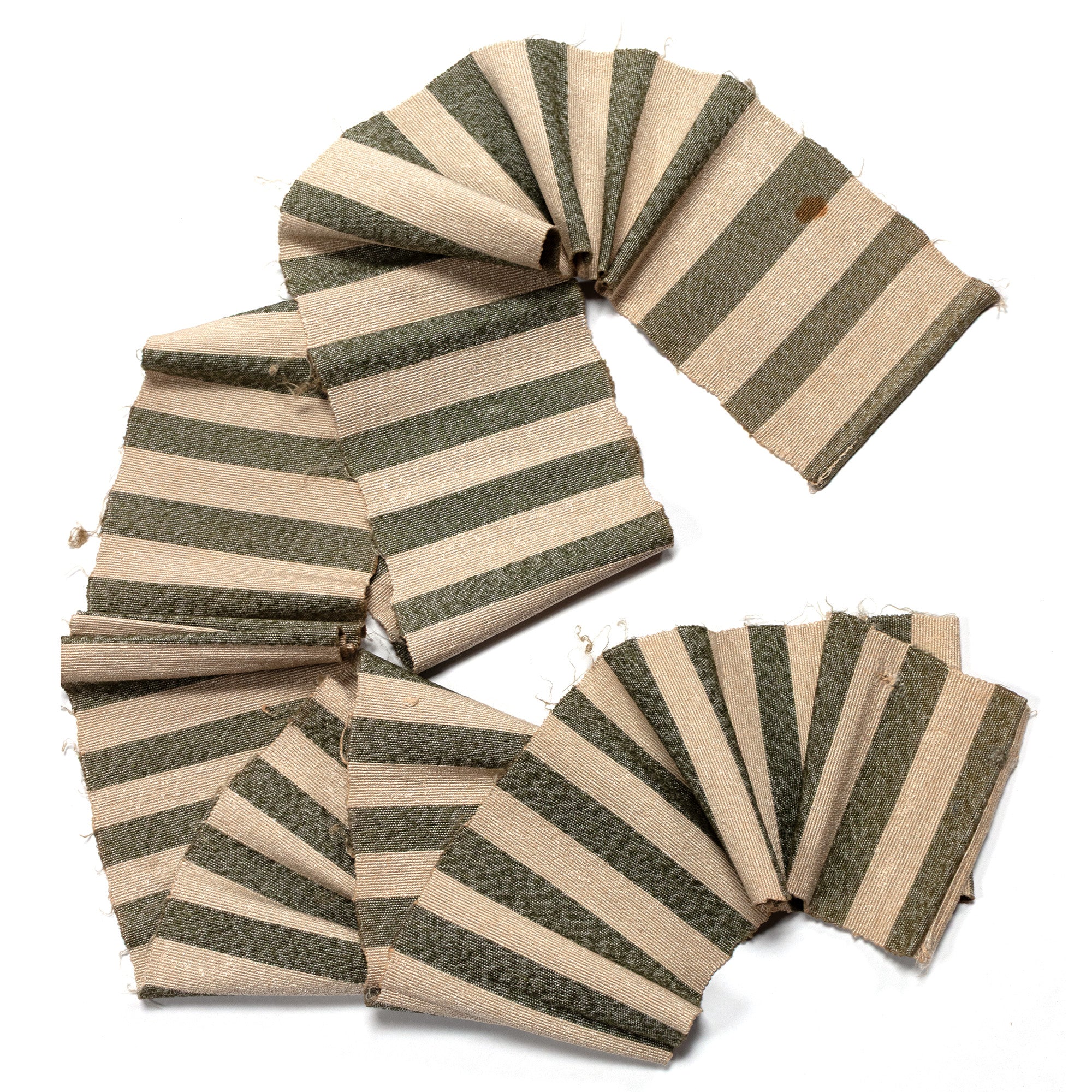 Sakiori Obi | Recycled Silk Upcycled Ragweave Belt