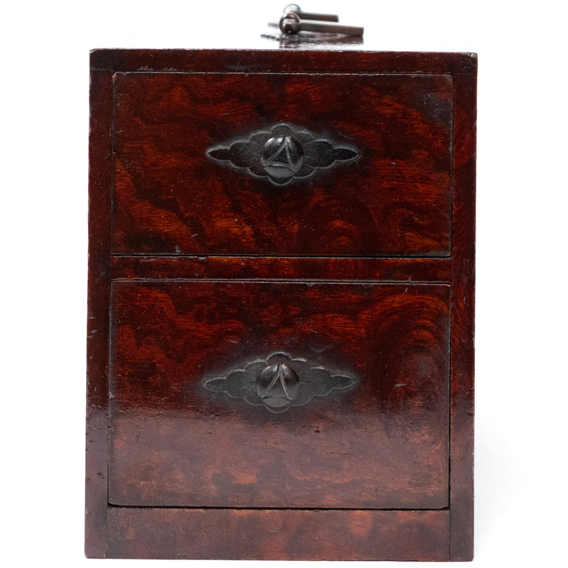 Hanko Bako Japanese Antique Stamp Box