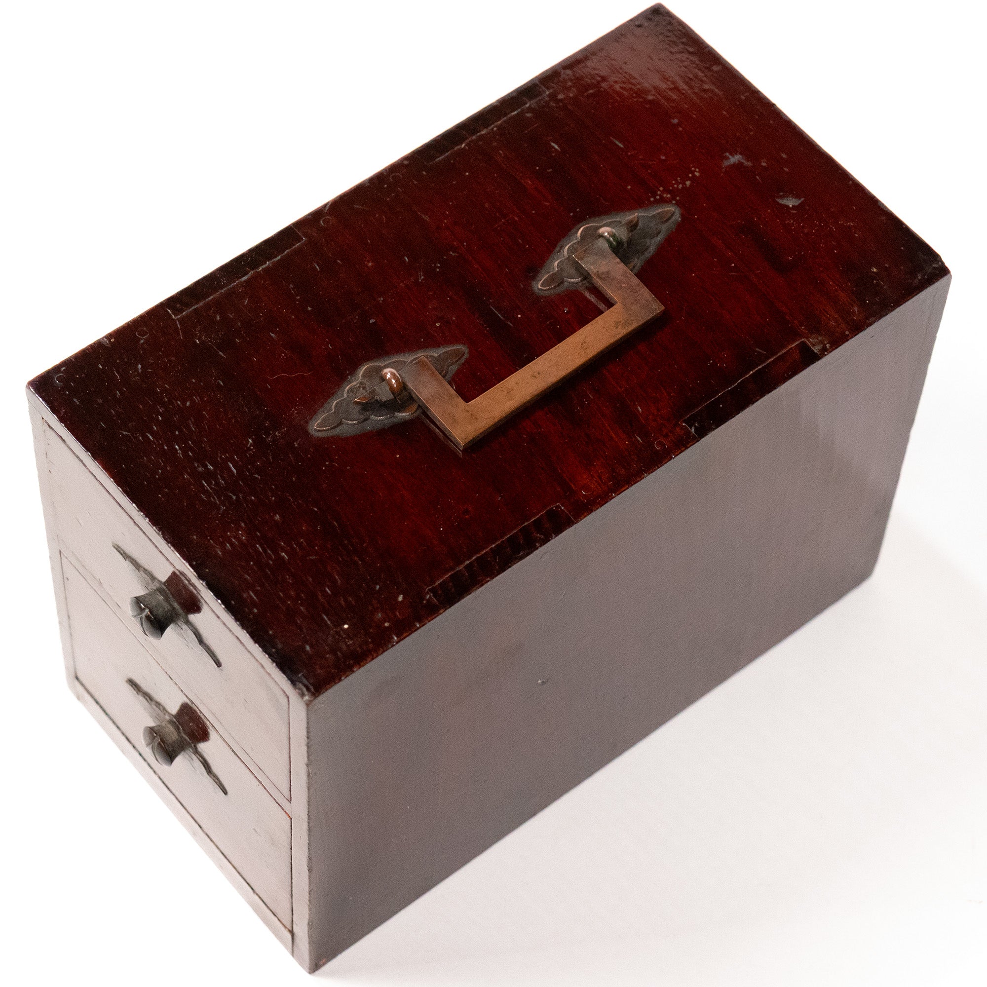 Hanko Bako Japanese Antique Stamp Box