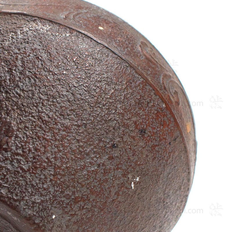 Vintage Cast Iron Japanese Vase