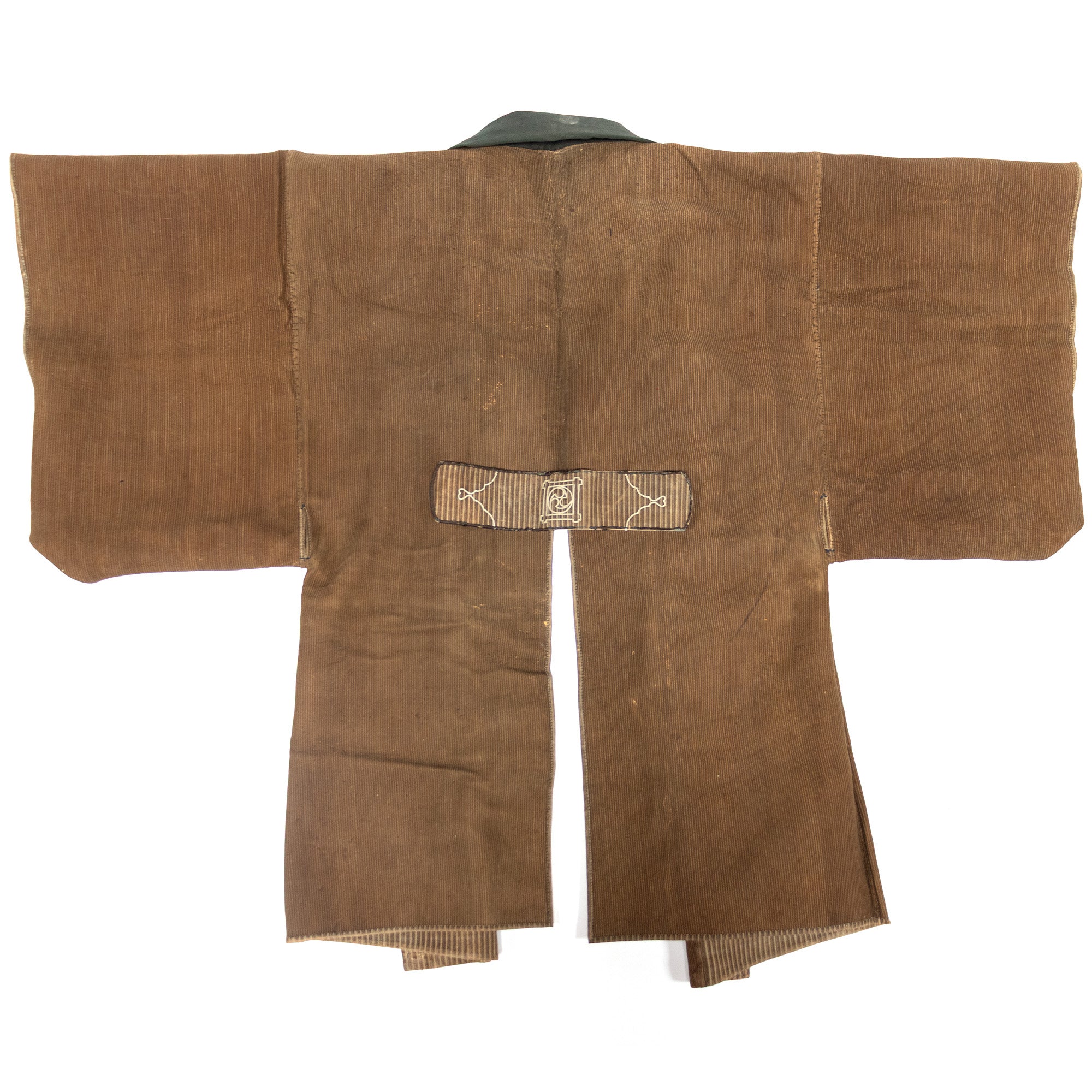 Inden Kawabaori Beautiful Reversable Doeskin Fireman's Coat & Muneate Set