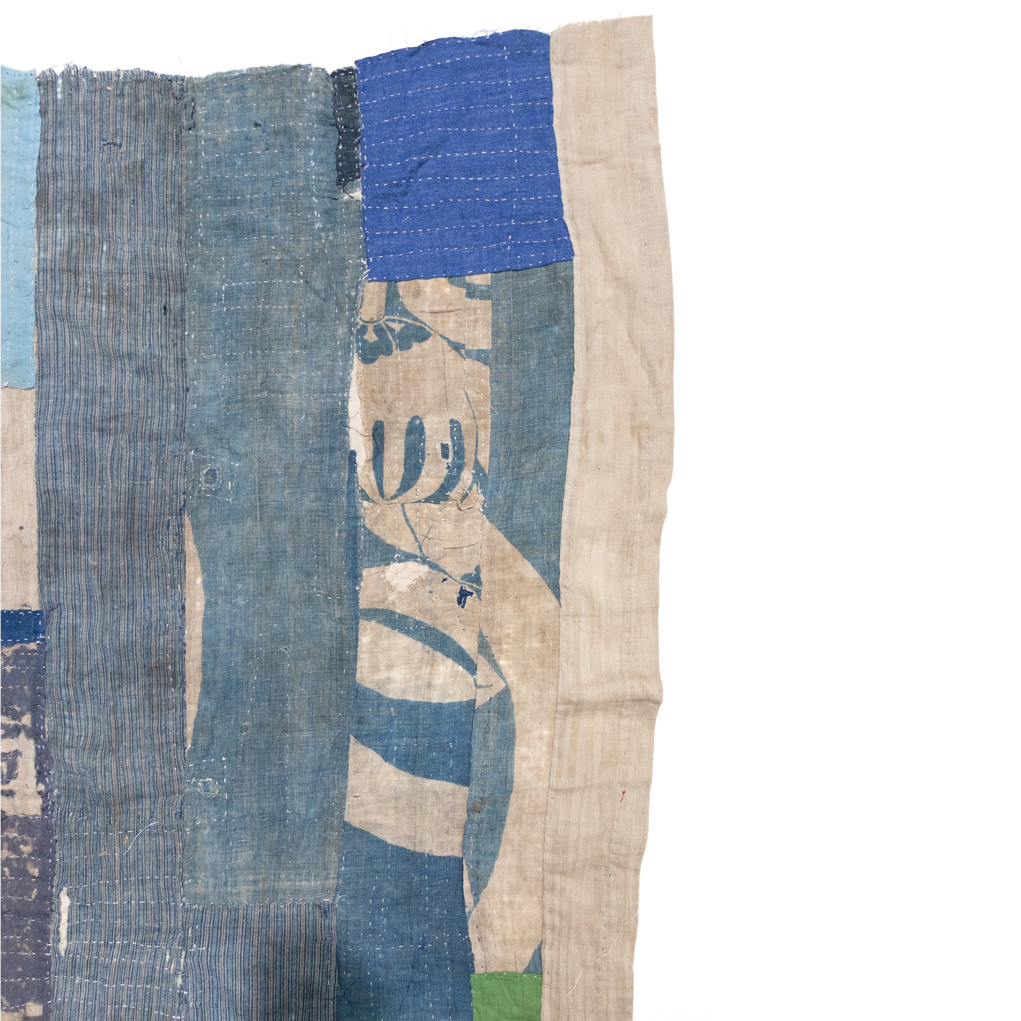 Antique Boro Sheet | Japanese Indigo