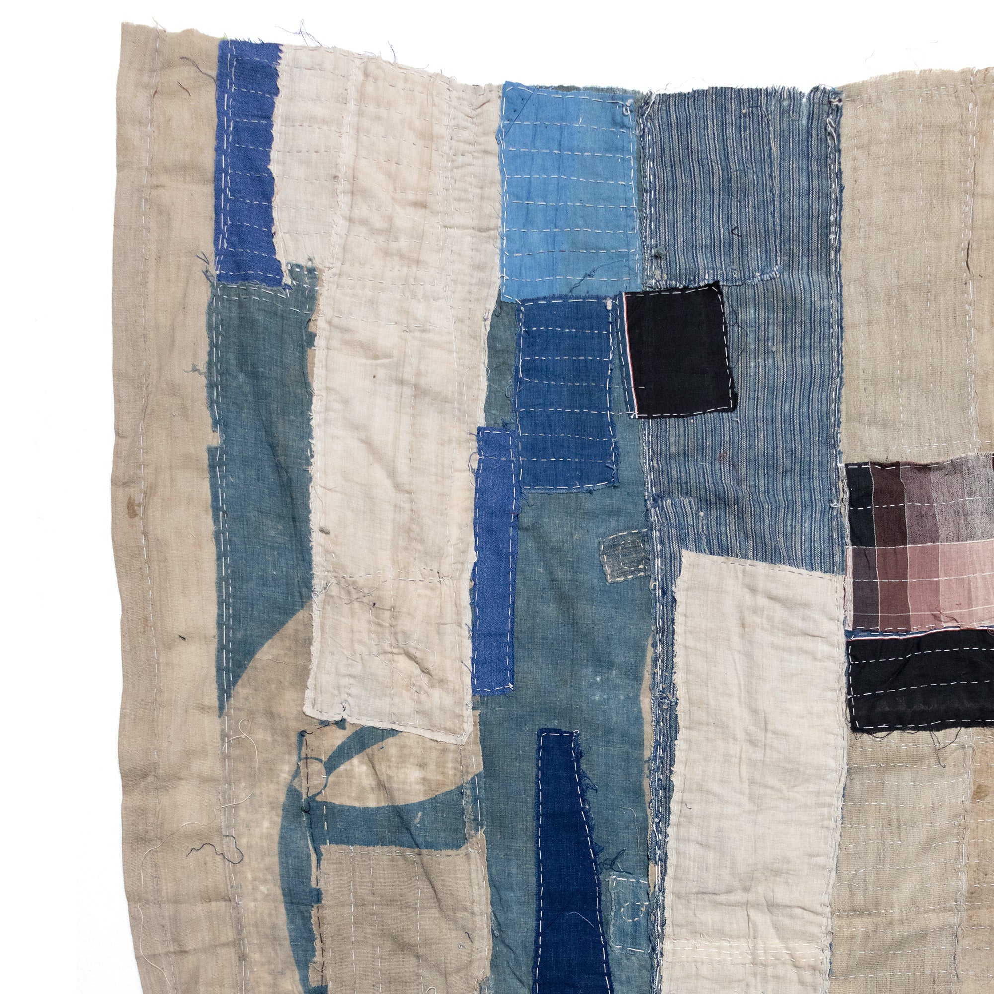 Antique Boro Sheet | Japanese Indigo