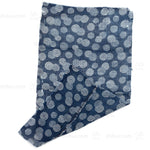 Spiral Katazome Textile Fragment | Japanese Indigo