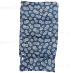 Spiral Katazome Textile Fragment | Japanese Indigo