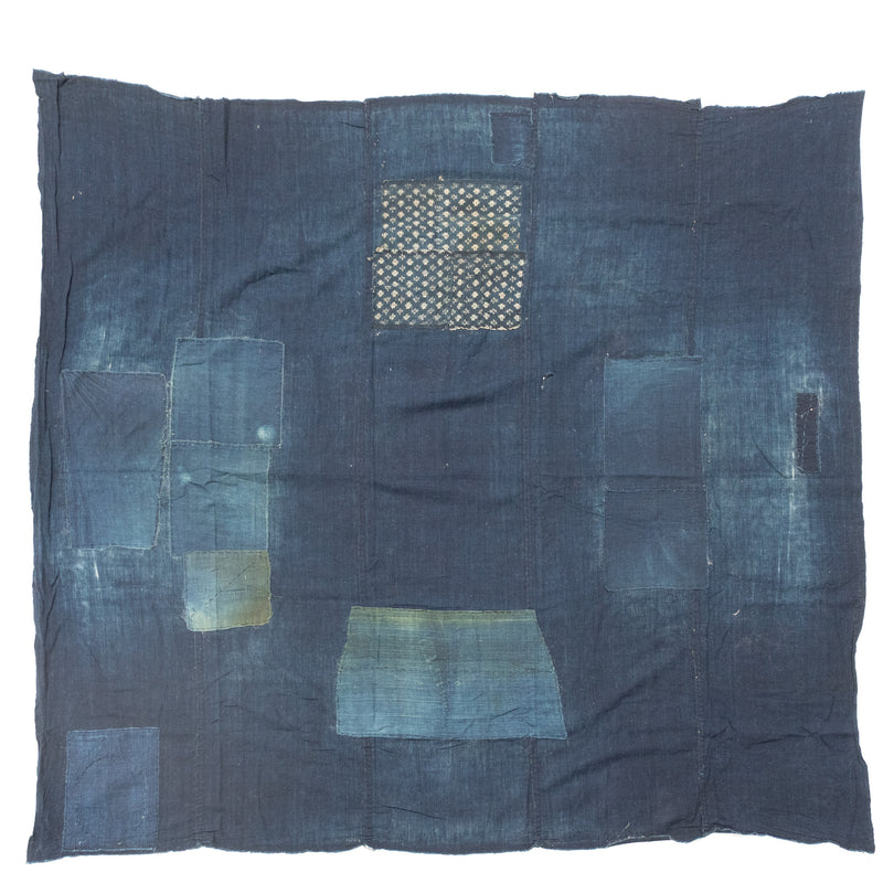 Boro 5 Panel Sheet | Japanese Indigo