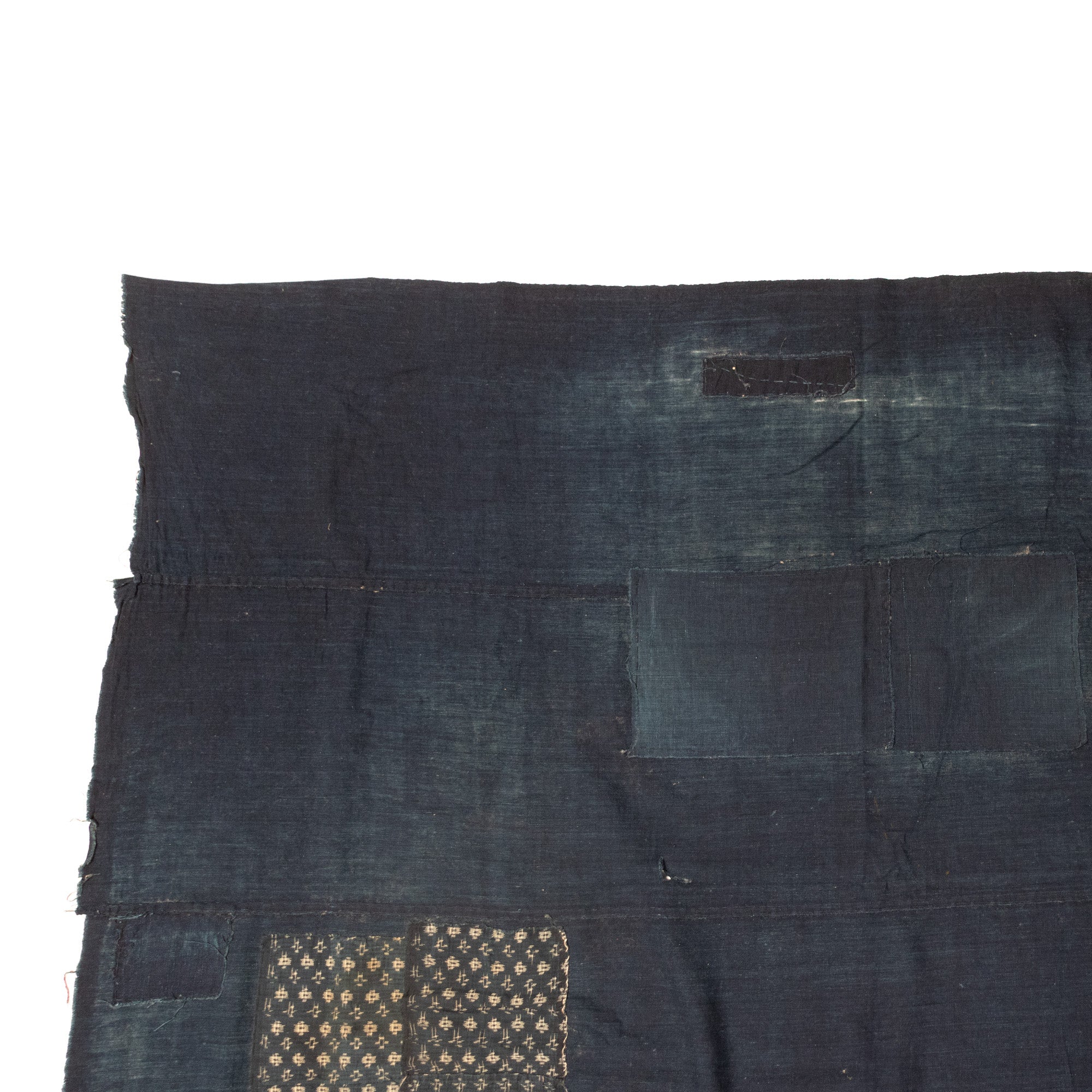 Boro 5 Panel Sheet | Japanese Indigo