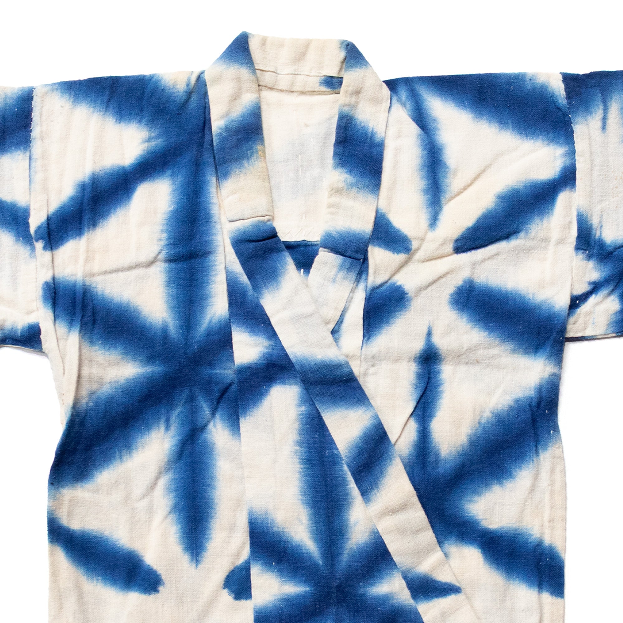 Child's Snowflake Shibori Kimono Coat