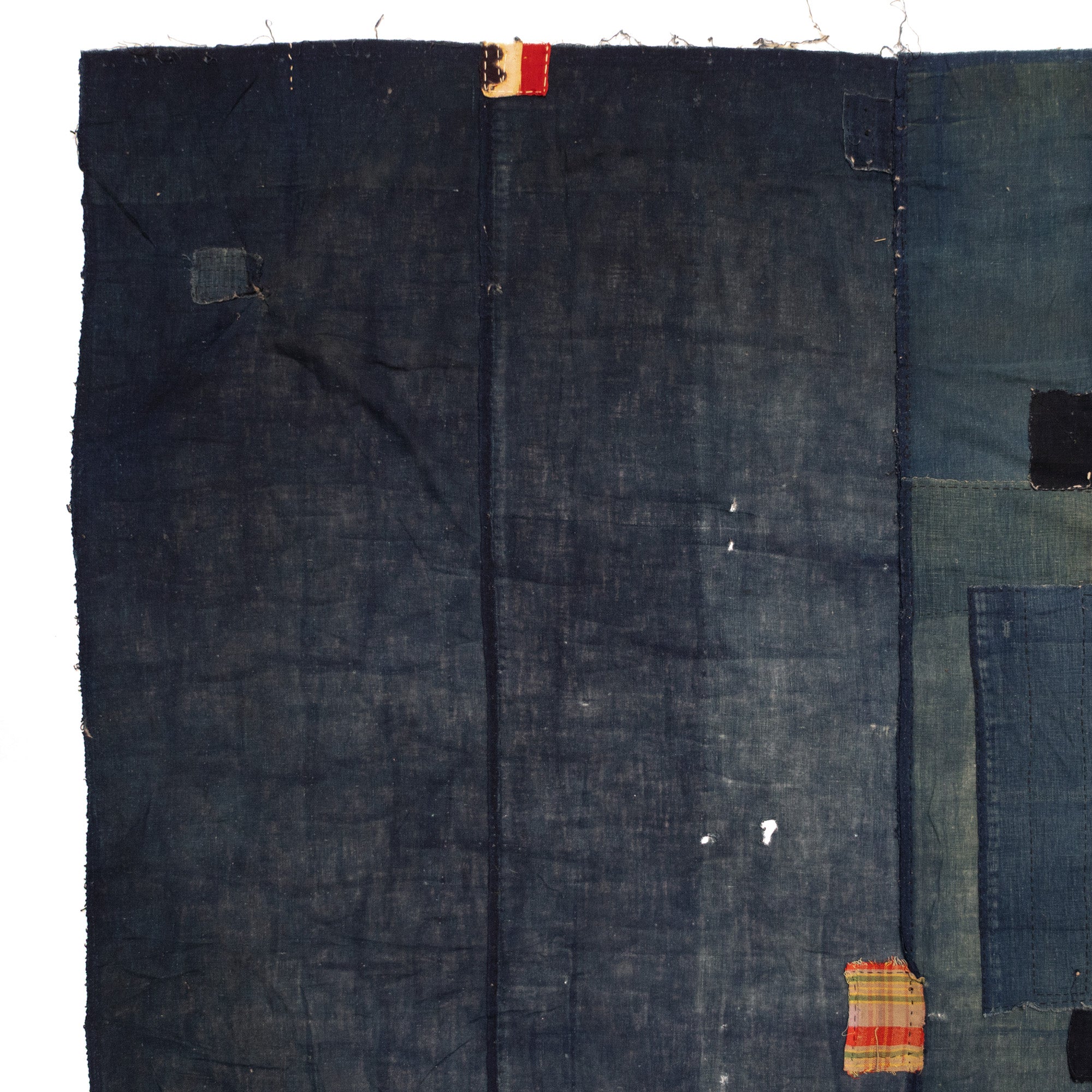Indigo Boro Sheet | Japanese Patchwork Textile