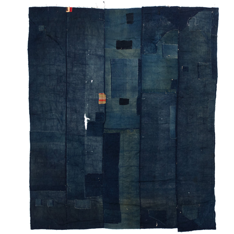 Indigo Boro Sheet | Japanese Patchwork Textile