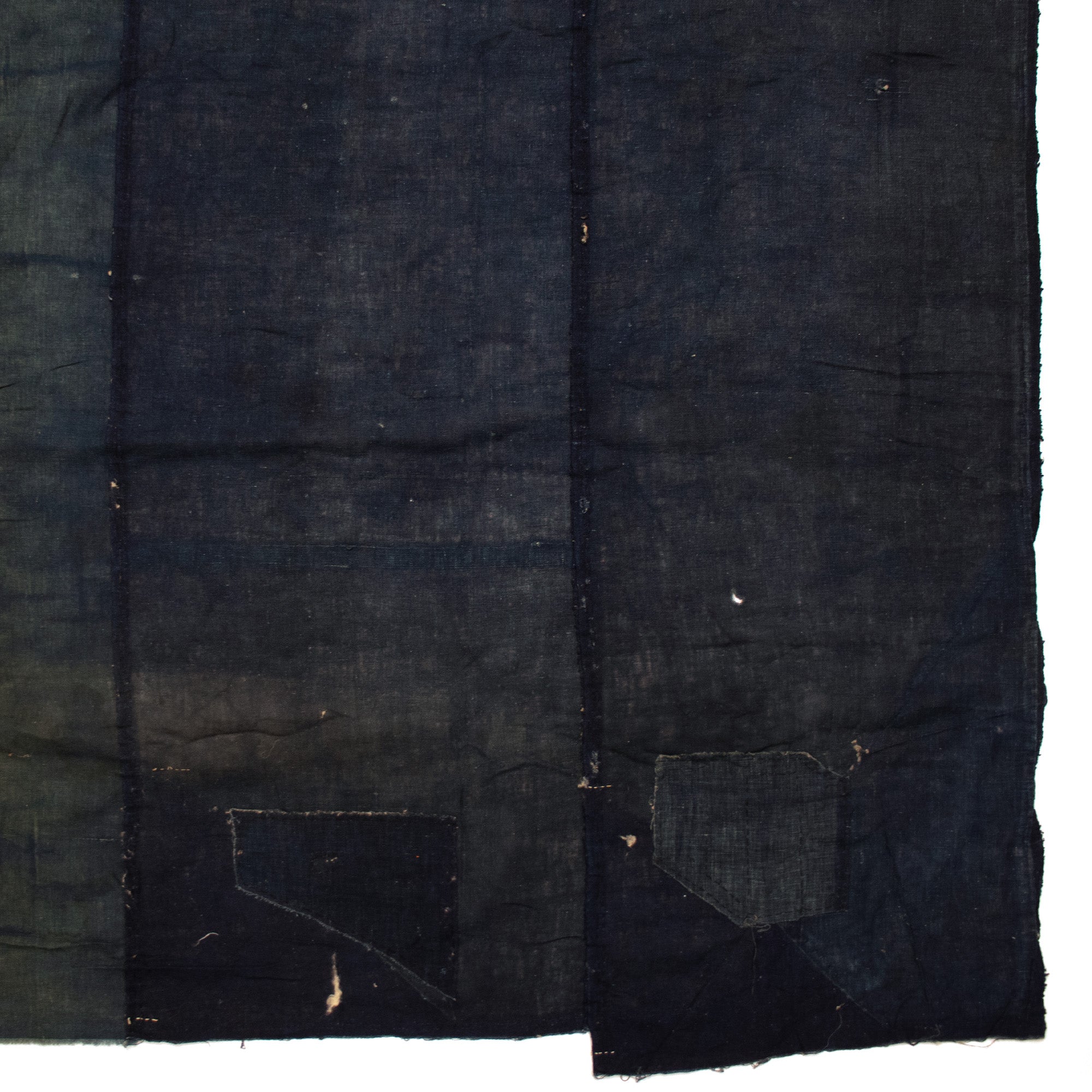 Indigo Boro Sheet | Japanese Patchwork Textile