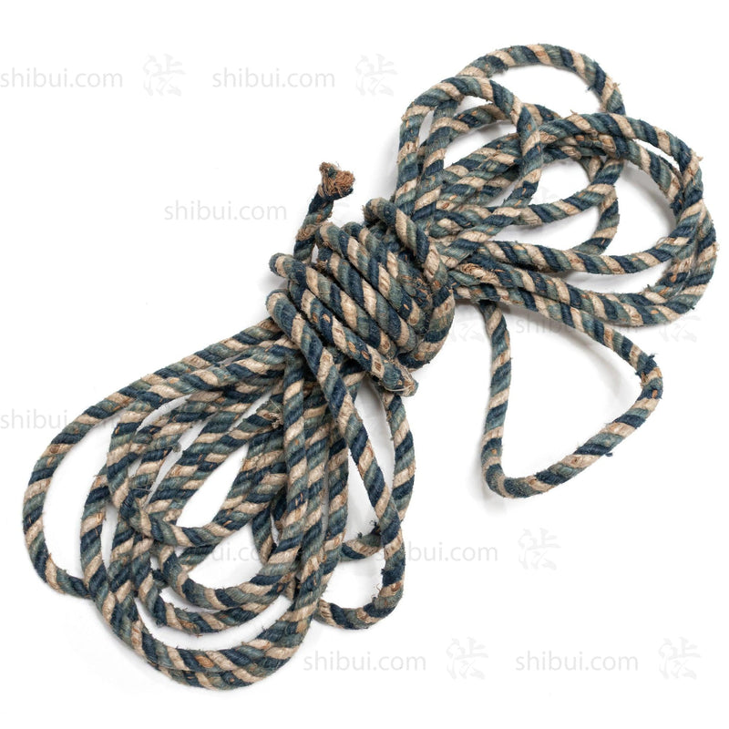 Indigo Cotton Reinforced Straw Rope