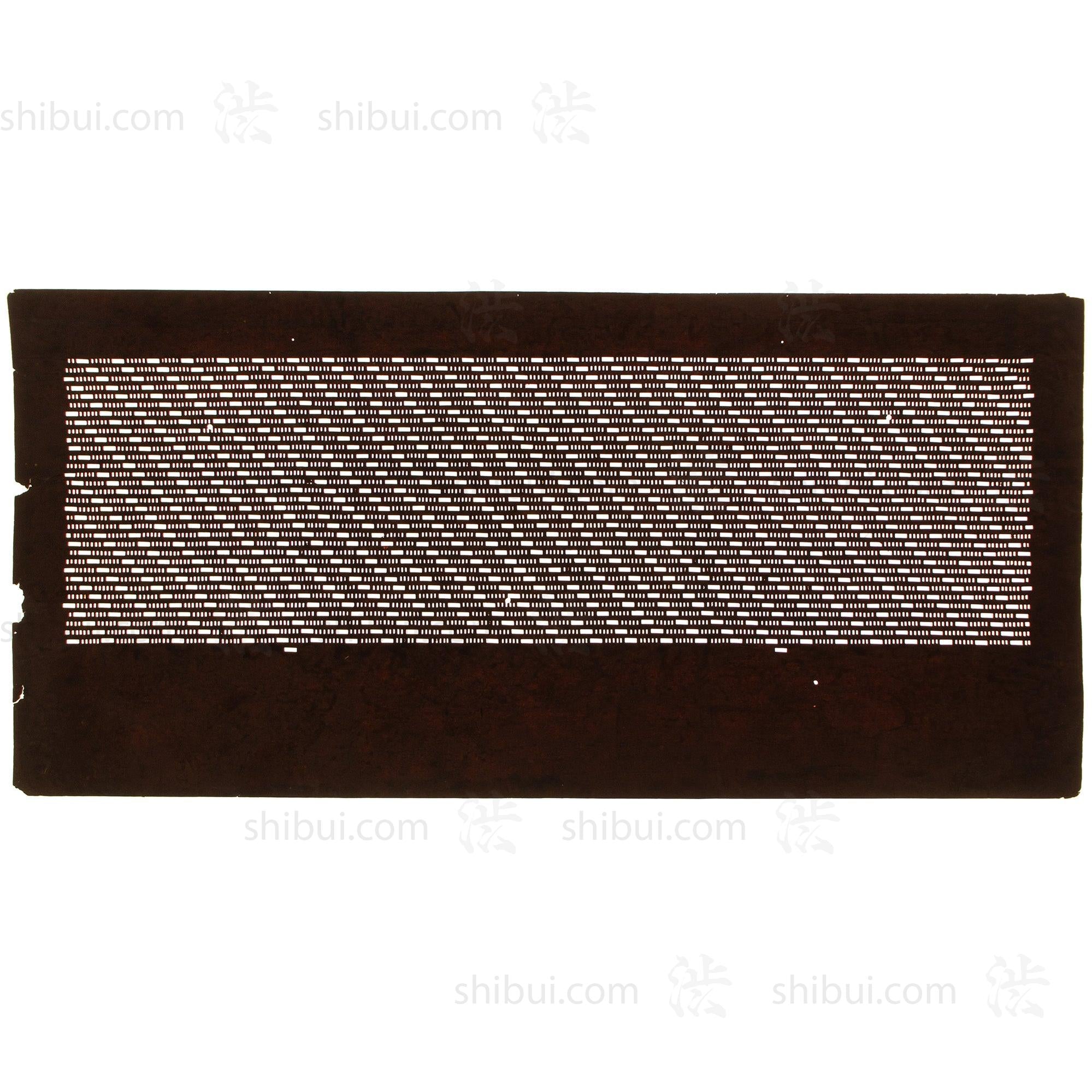 Edo Komon Katagami | Japanese Lacquered Paper Stencil