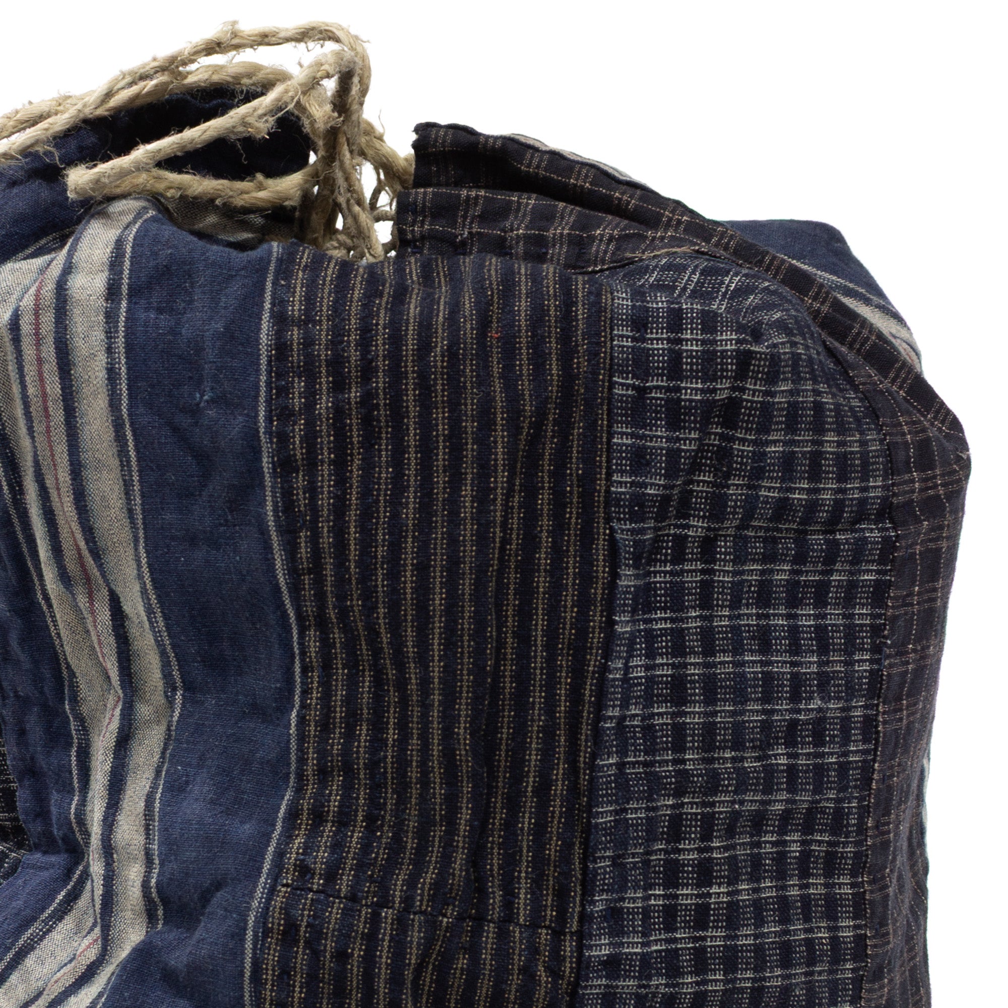 Komebukuro - Japanese Patchwork Indigo Rice Bag