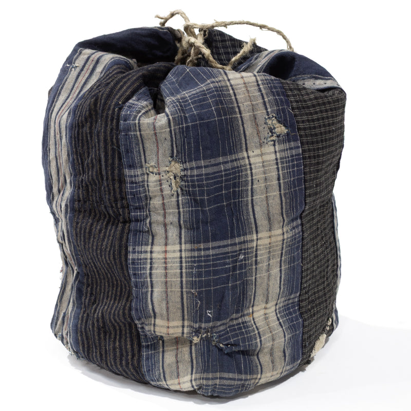 Komebukuro - Japanese Patchwork Indigo Rice Bag