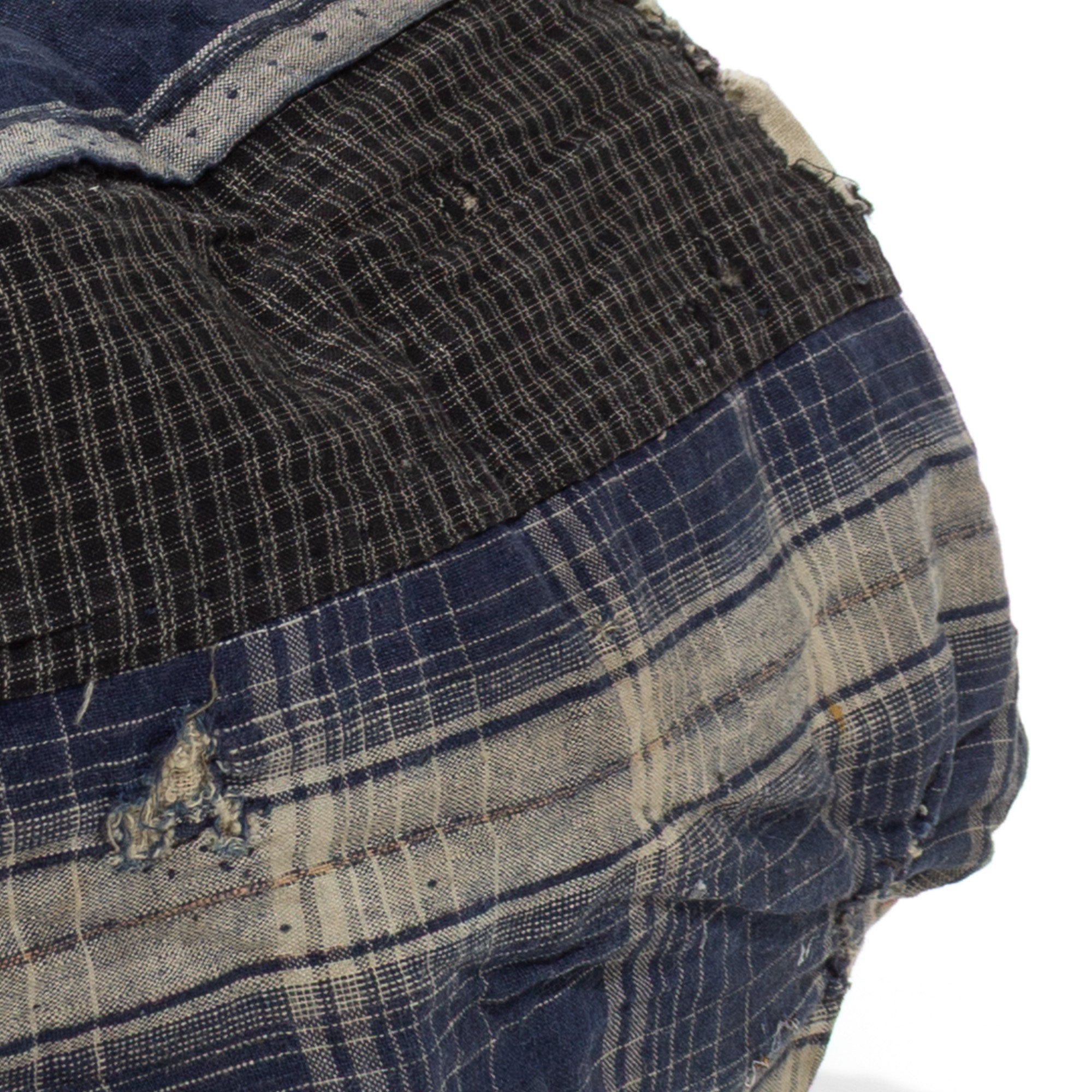 Komebukuro - Japanese Patchwork Indigo Rice Bag