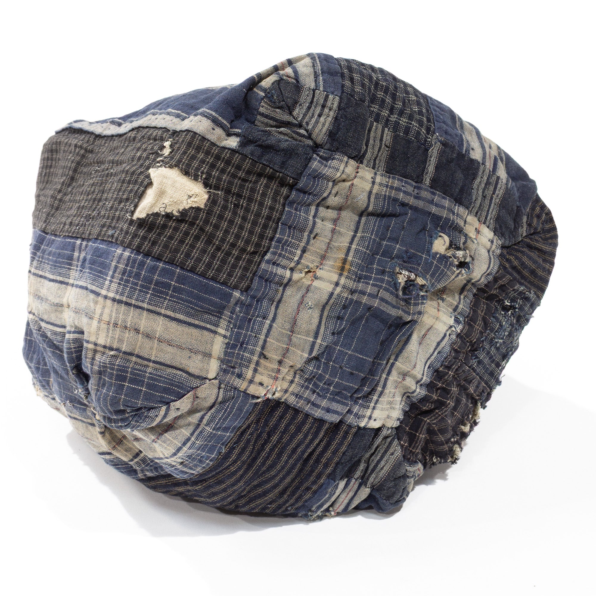 Komebukuro - Japanese Patchwork Indigo Rice Bag