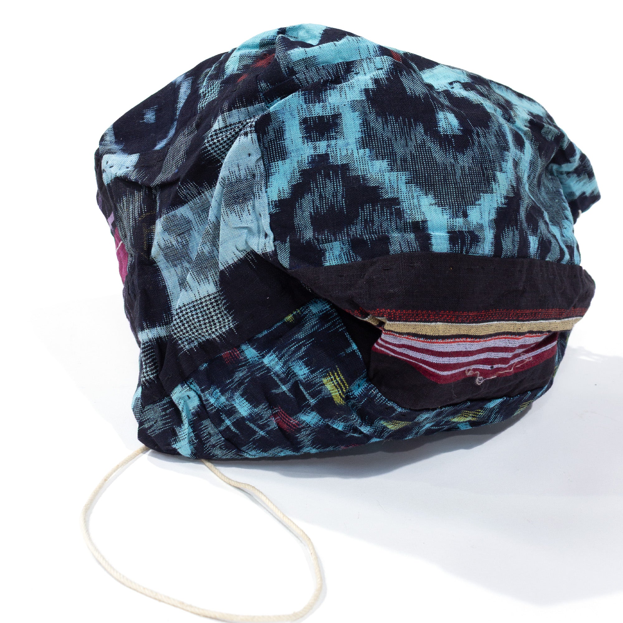 Komebukuro - Japanese Patchwork Indigo Rice Bag