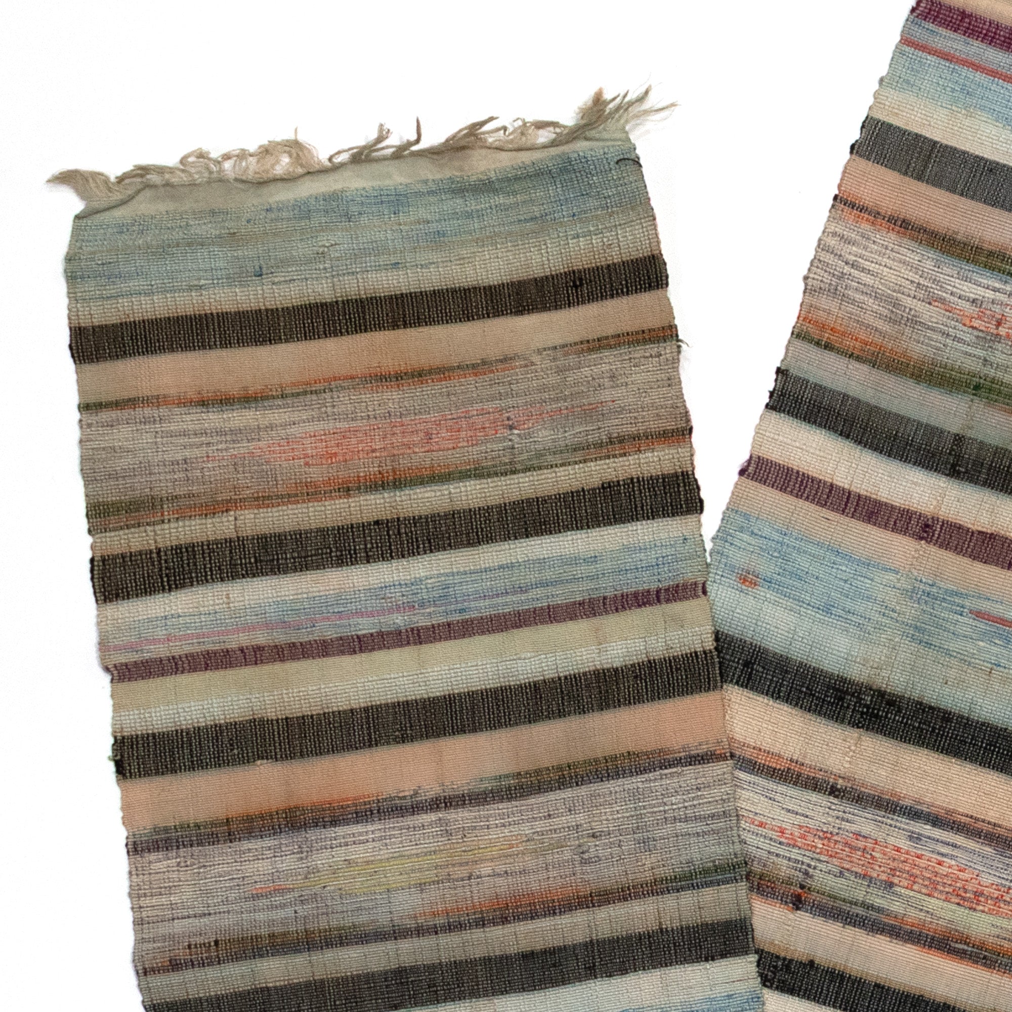 Sakiori Obi | Recycled Silk Upcycled Ragweave Belt