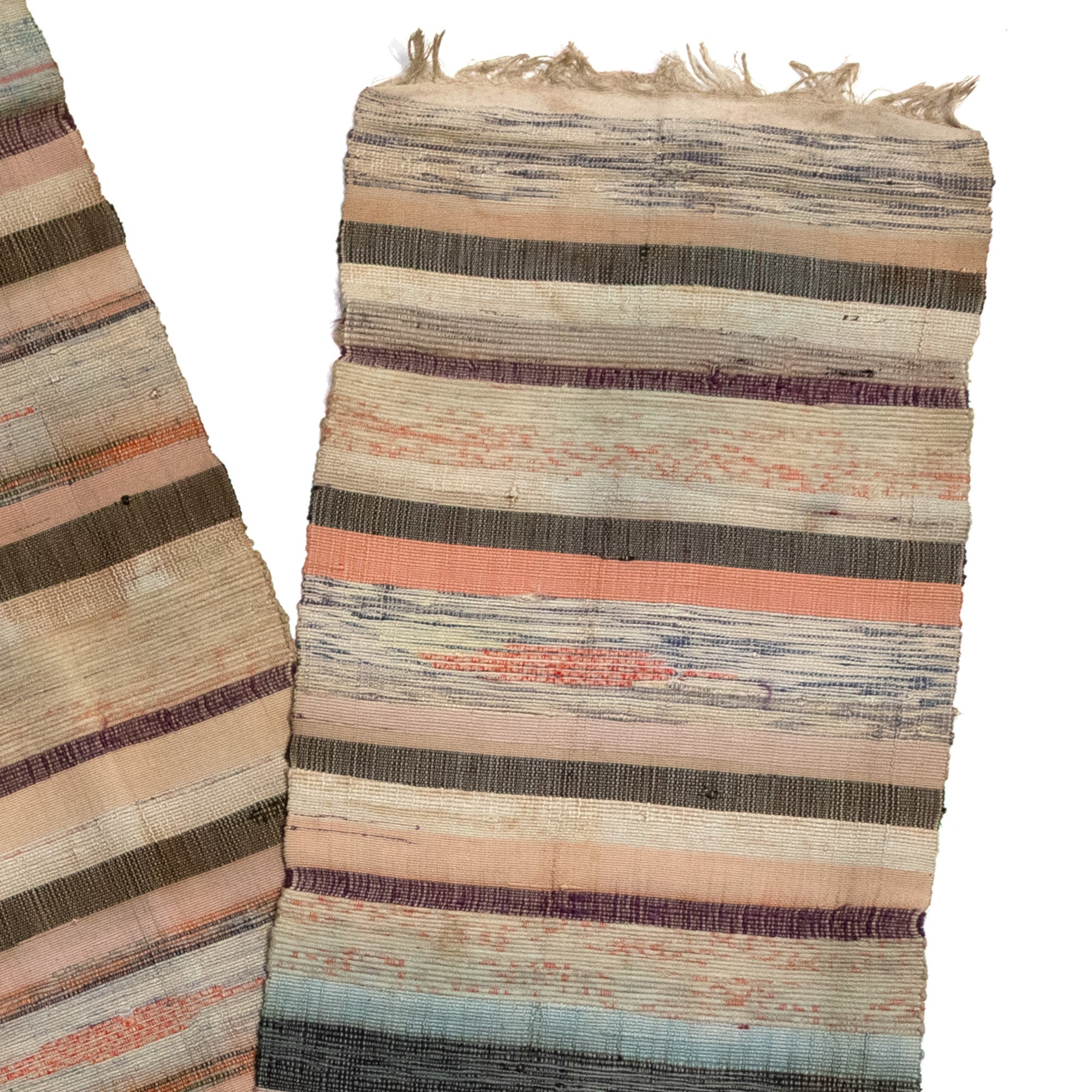 Sakiori Obi | Recycled Silk Upcycled Ragweave Belt