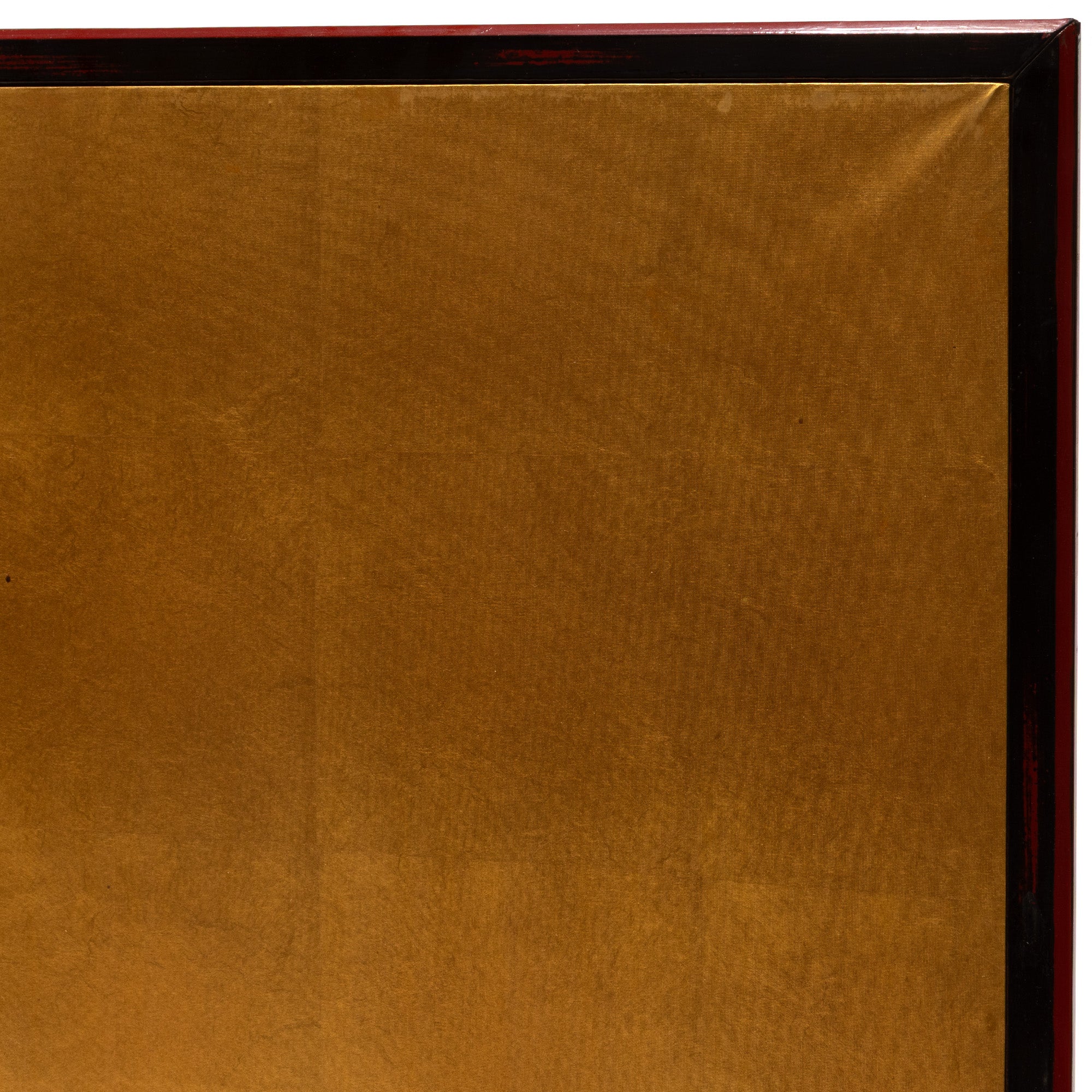 Gold Leaf Furosaki Byobu | Japanese Folding Screen Panel