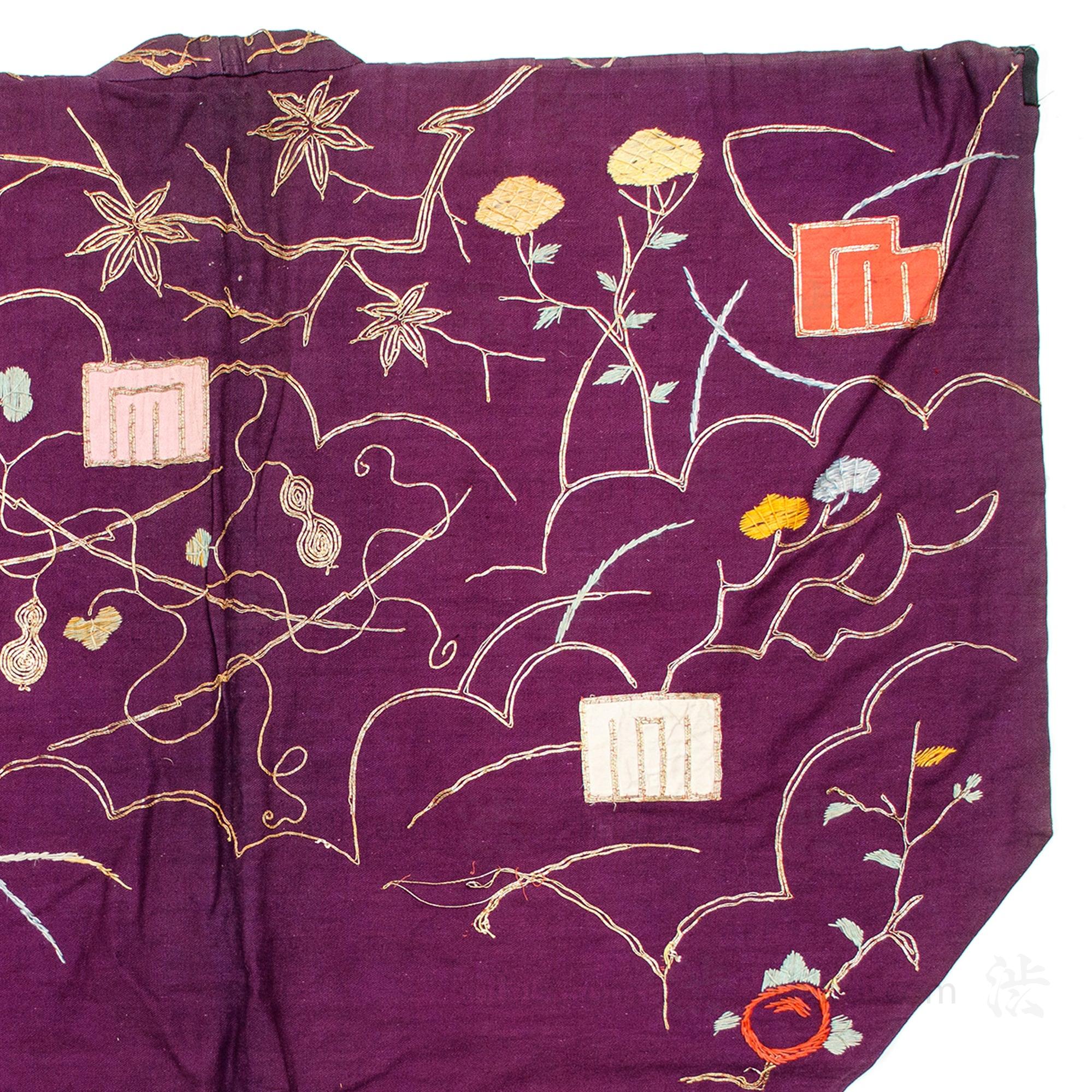 Theater Kamishimo Vest with Flowers