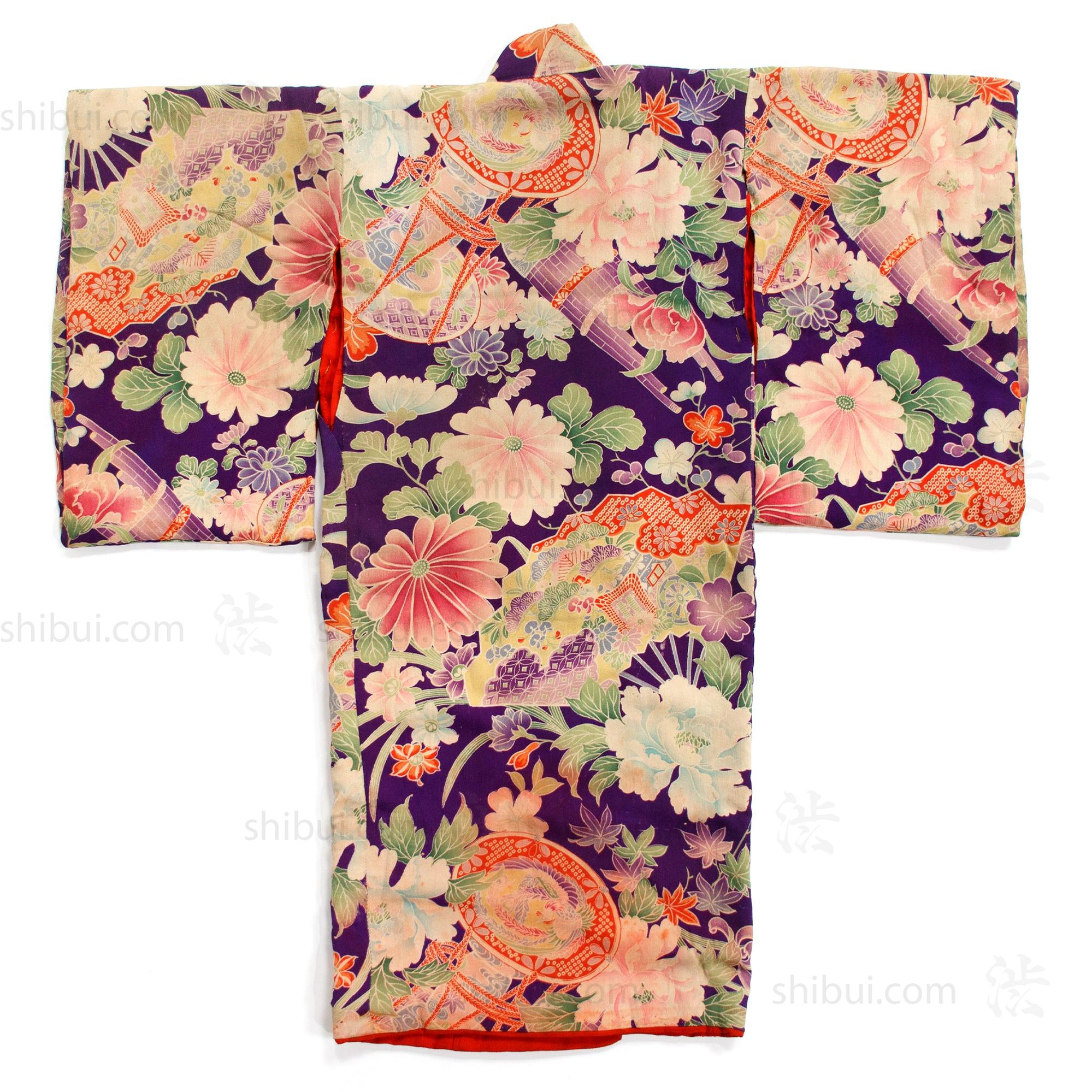 Small Taisho Era Girls Kimono