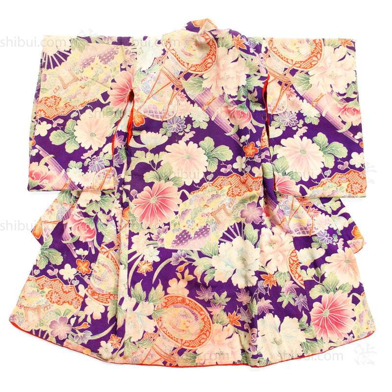 Small Taisho Era Girls Kimono