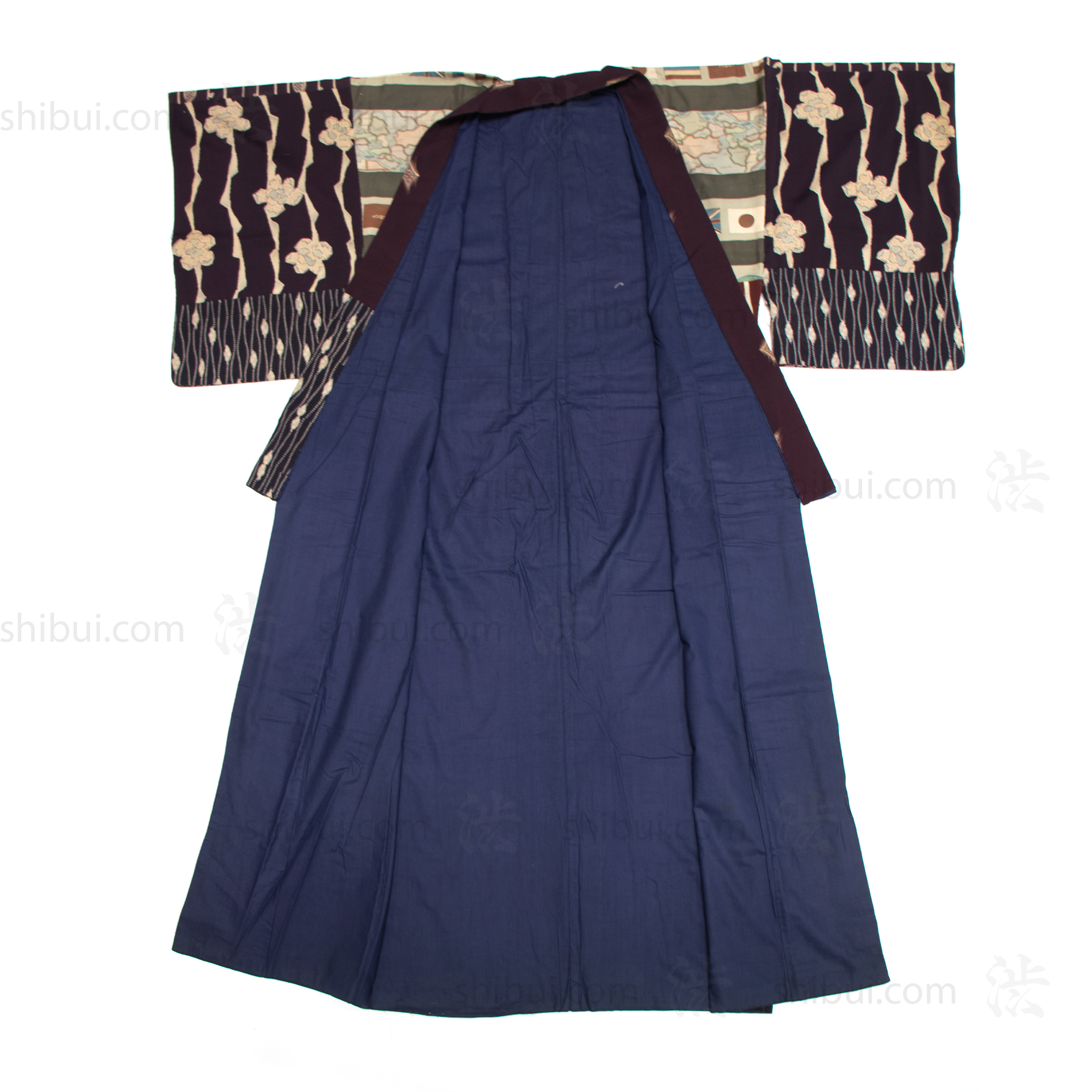 Rare Yosegire Propaganda Patchwork Kimono