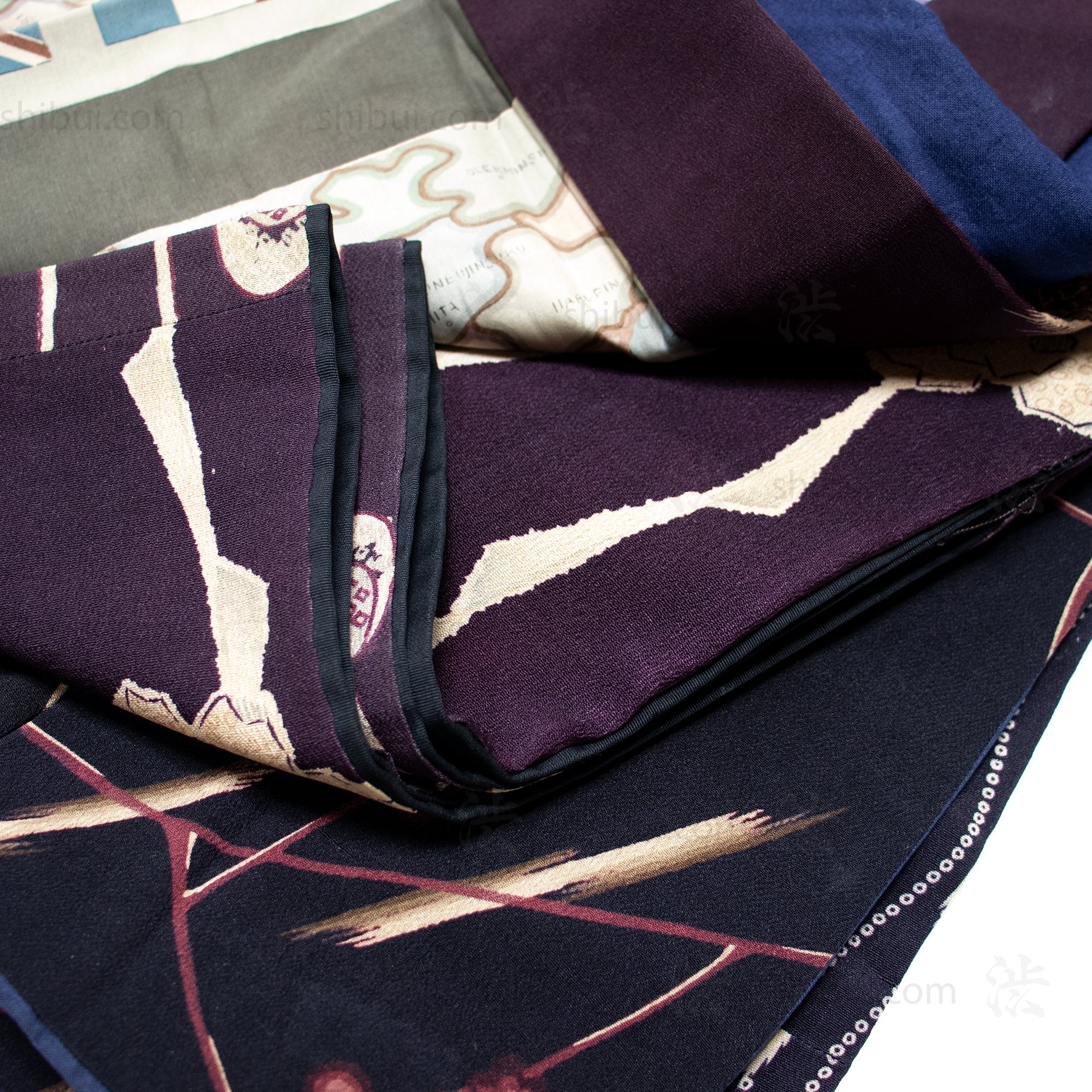 Rare Yosegire Propaganda Patchwork Kimono