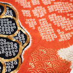 Silk Shibori Furisode | Japanese Women's Kimono