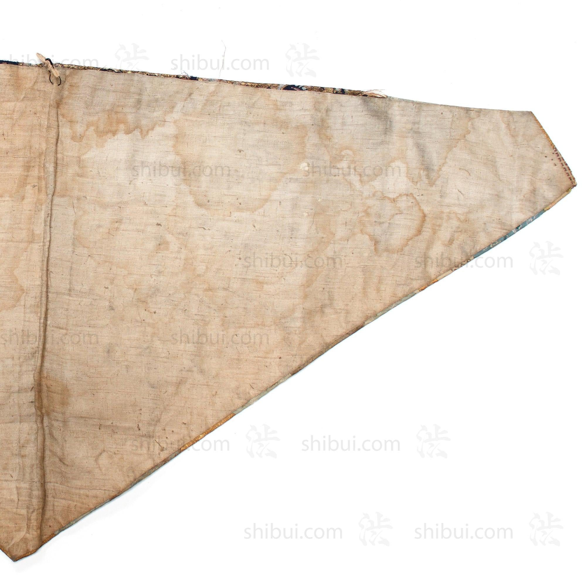 Rare Japanese Antique Patchwork Silk Temple Cloth