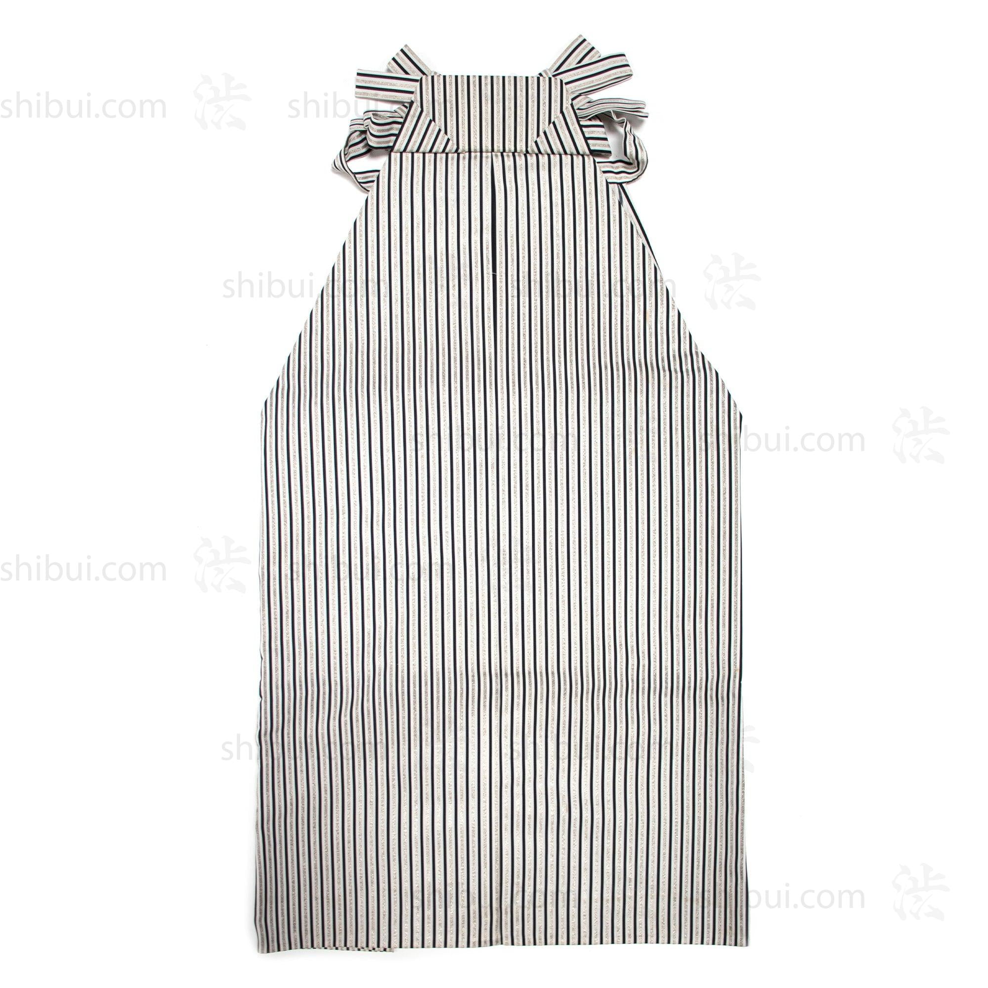 Hakama - White, Silver & Blue - Pinstripe