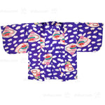 Festive Meisen Silk Haori with Top and Fan Motif